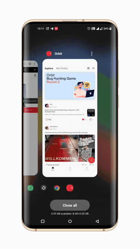 [BUG] [APP] Labels are not properly displayed in Split Screen Mode