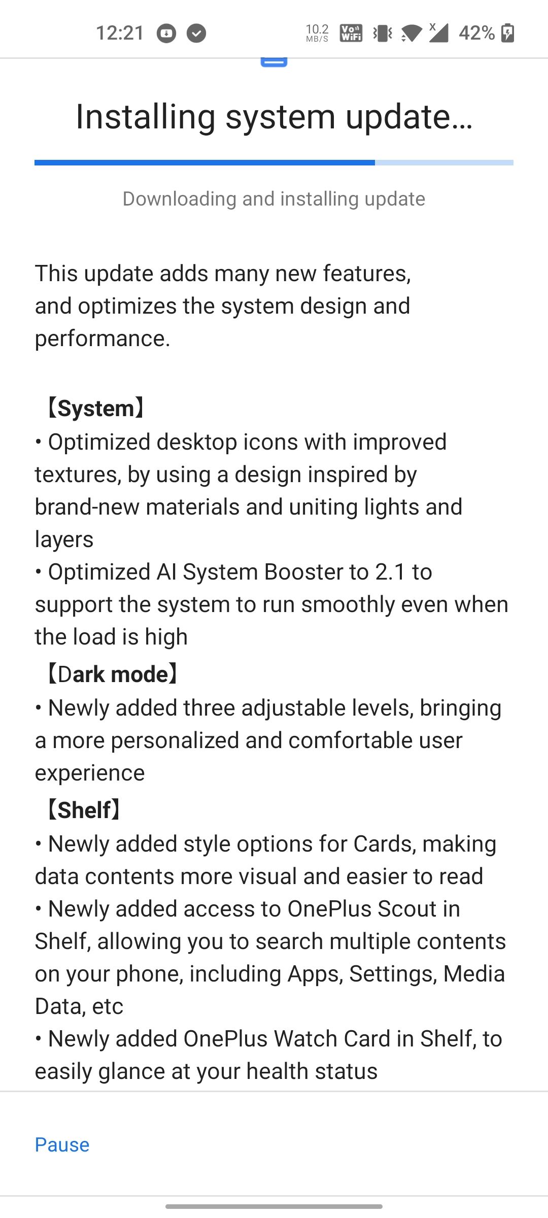 Stable Oxygen OS 12.1 for OB 1 users