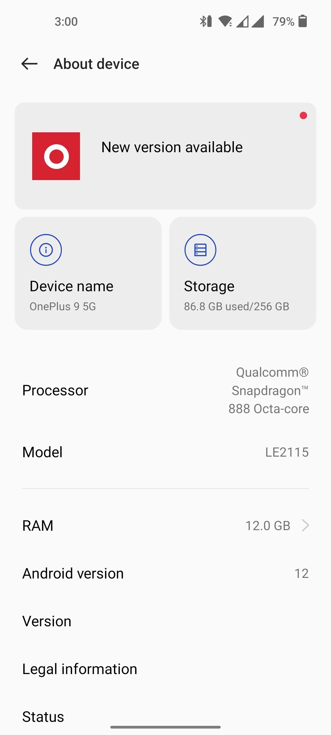 Does OnePlus 9 have any display issue in system update ? ple