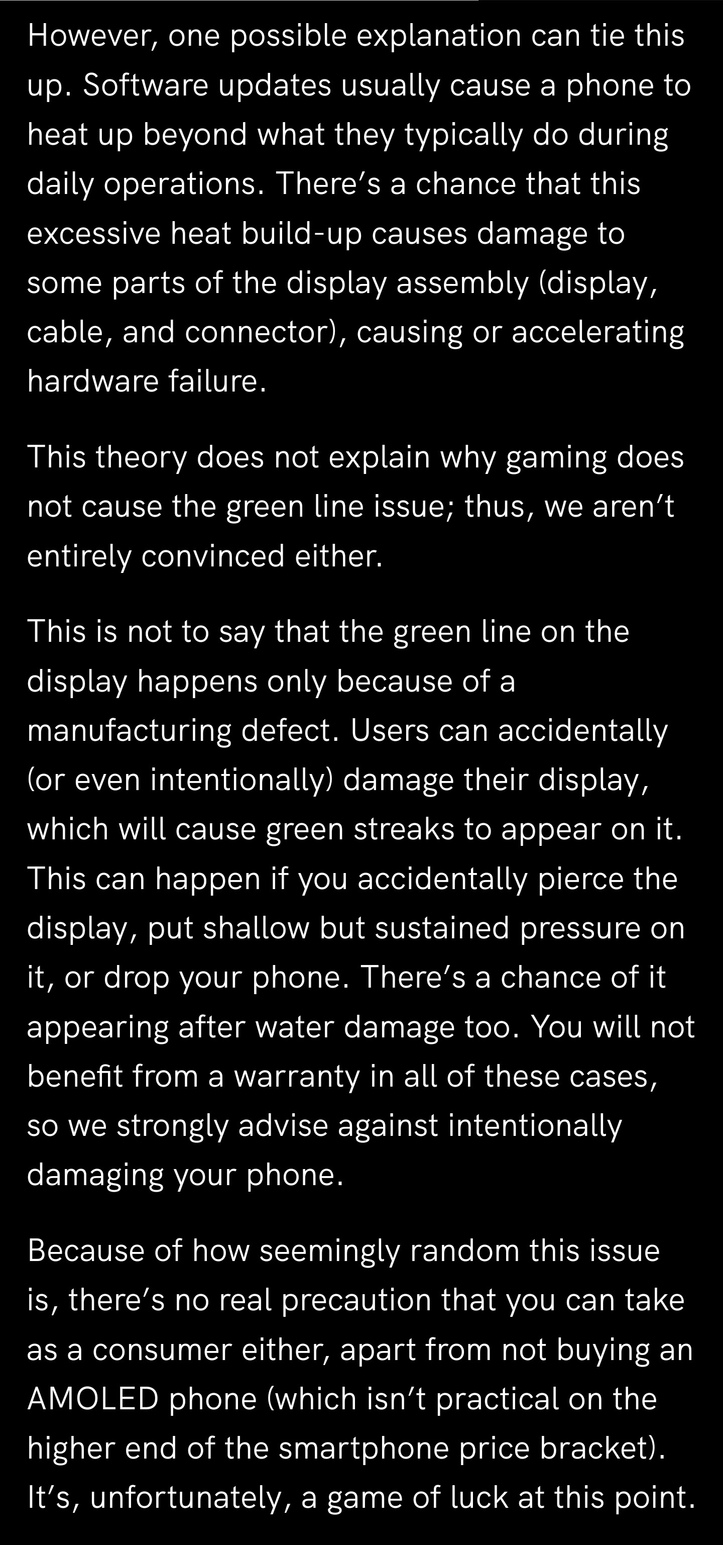 How to Fix Various colour Line issues on mobile phones.