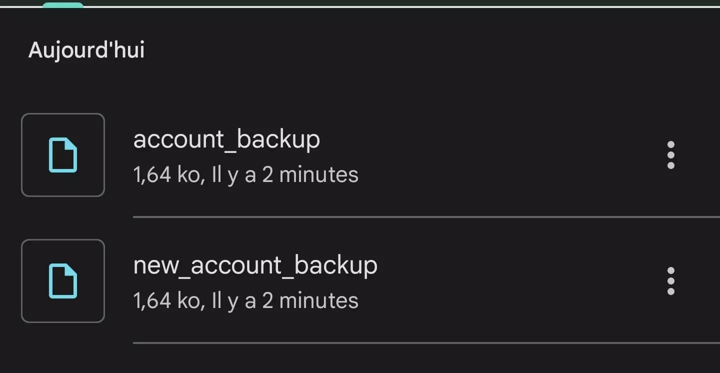 Accou File Account_backup and new_account_backup files