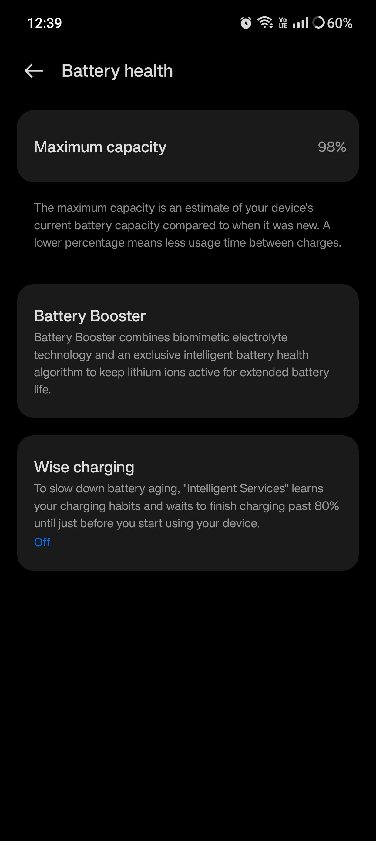 OnePlus 11r Battery health is dropping too fast. I always ch