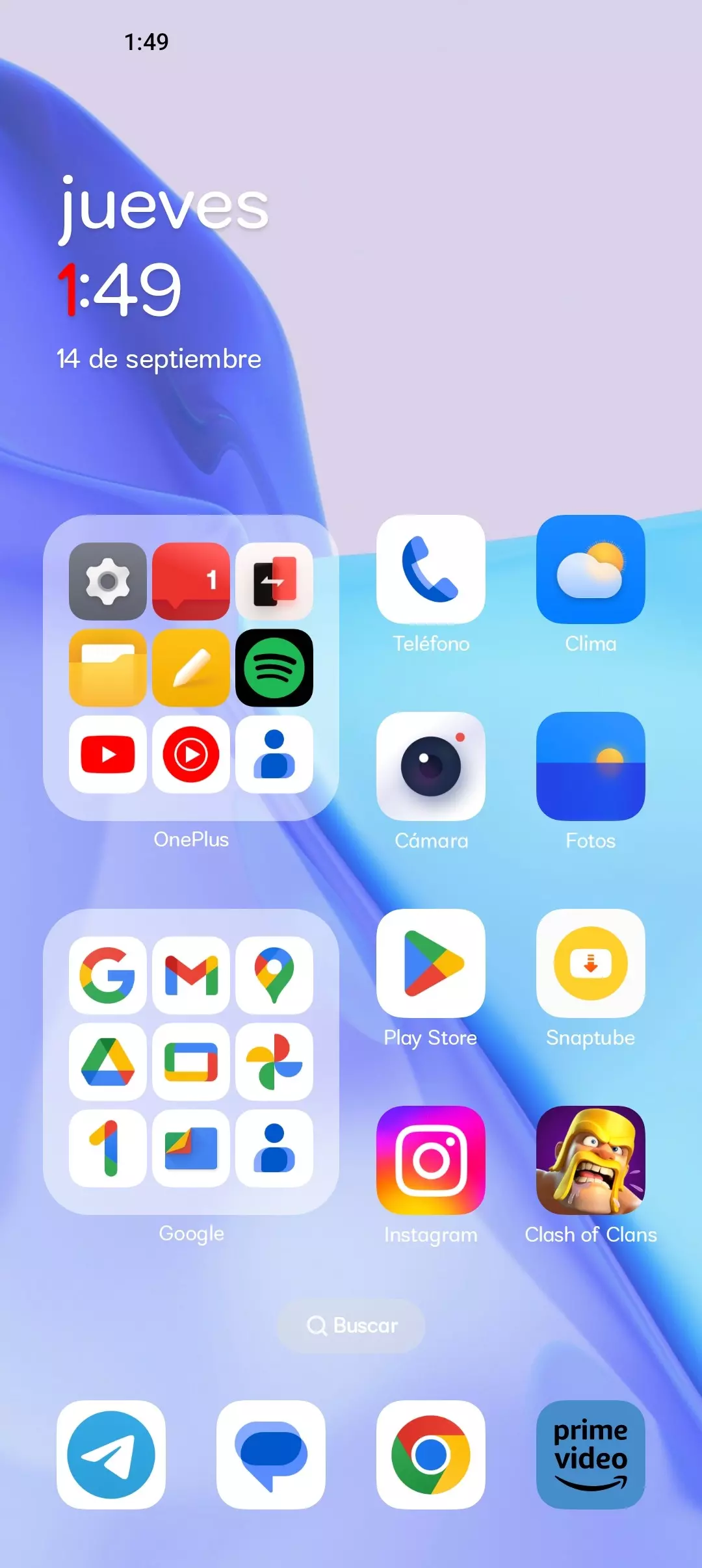 The taskbar becomes invisible in OxygenOS 14 with Android 14