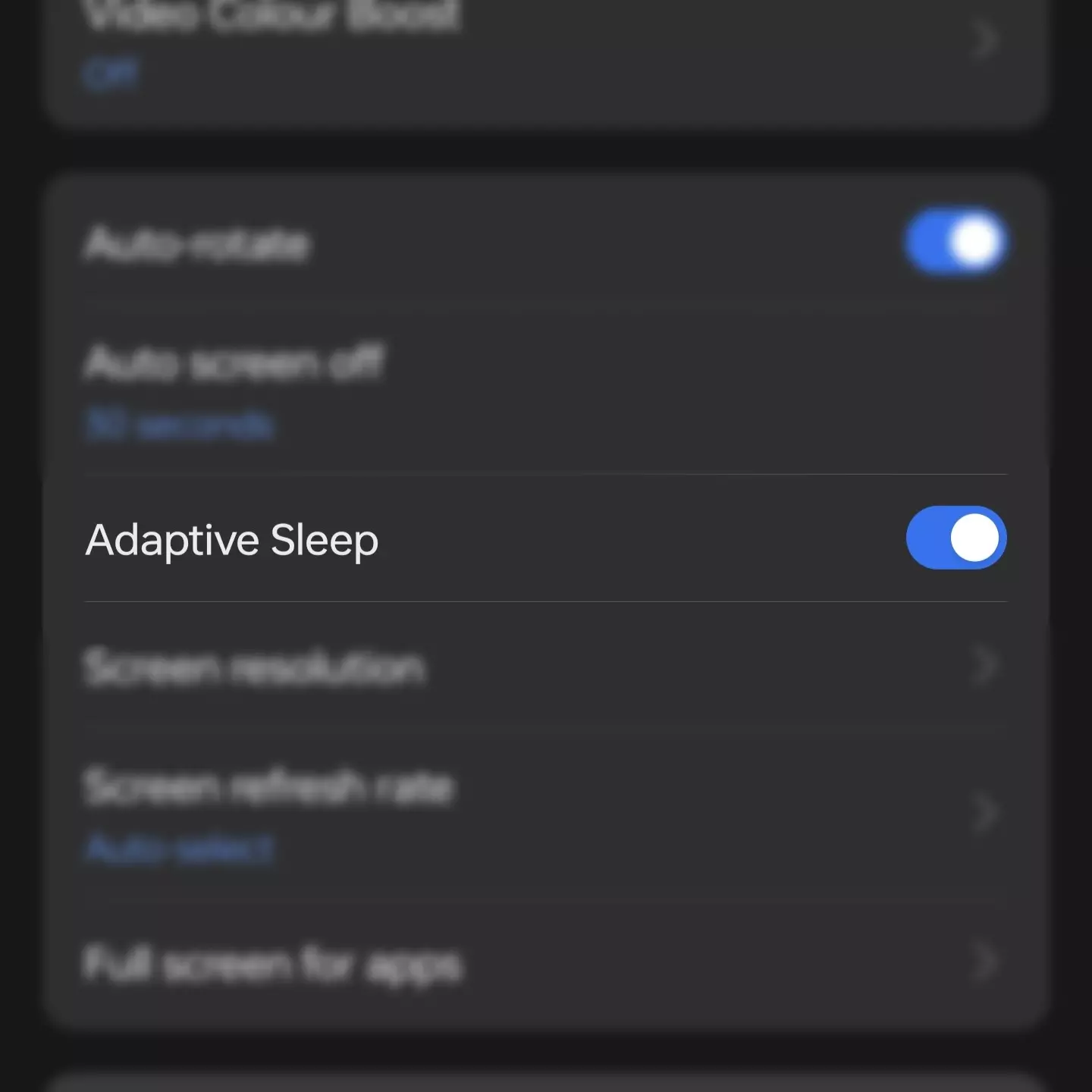 Improve adaptive sleep