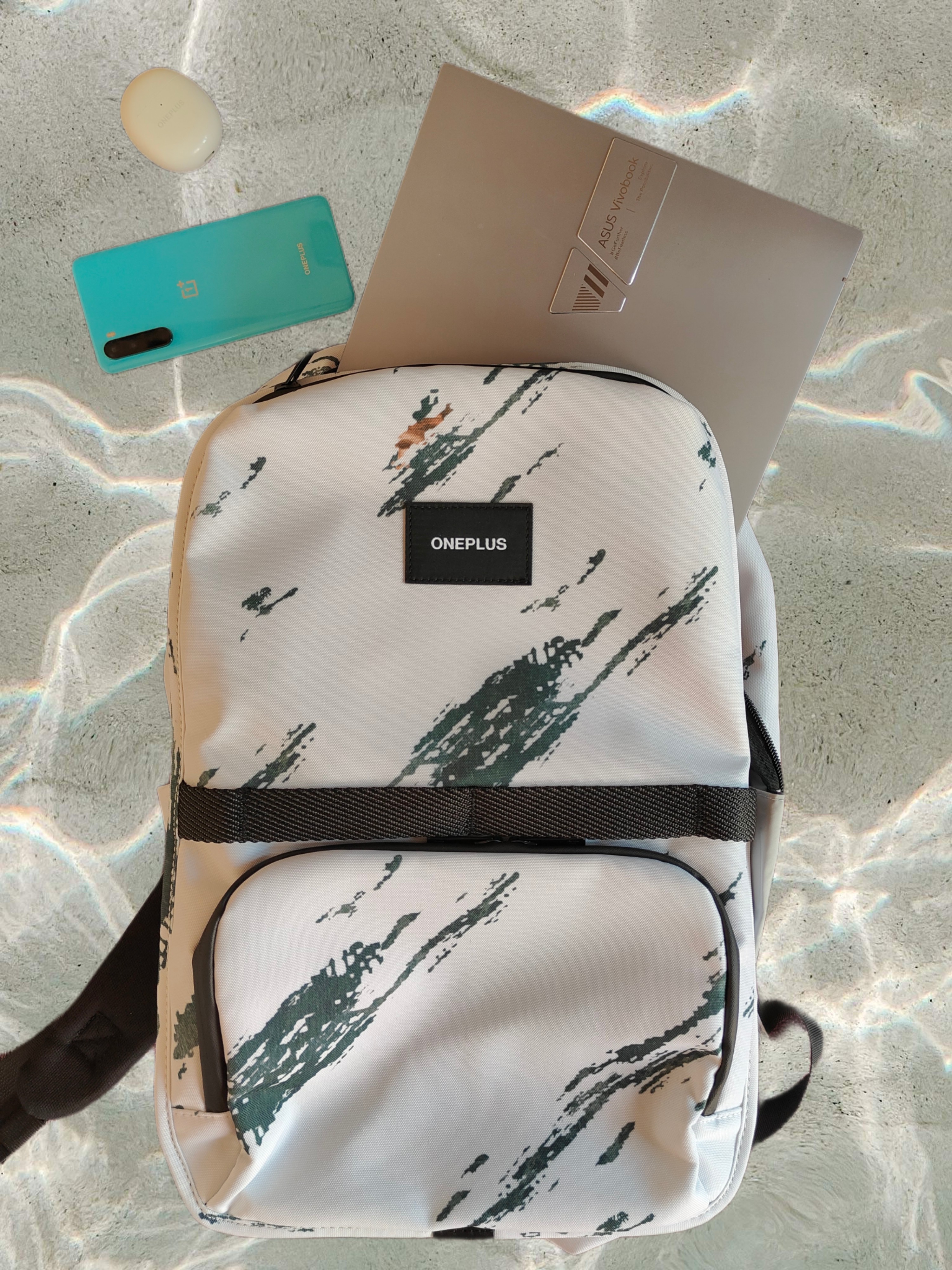 Javaone Backpack OnePlus Adventure Backpack Unboxing: Fresh Snow First Look! 🎒