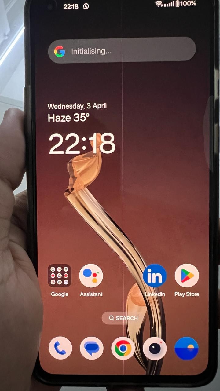 Pink Software Update Pink line issue after software update