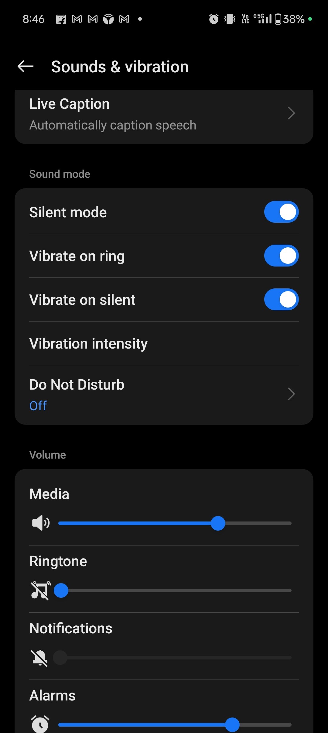 Vibration not working in silent mode in OnePlus Nord CE 3