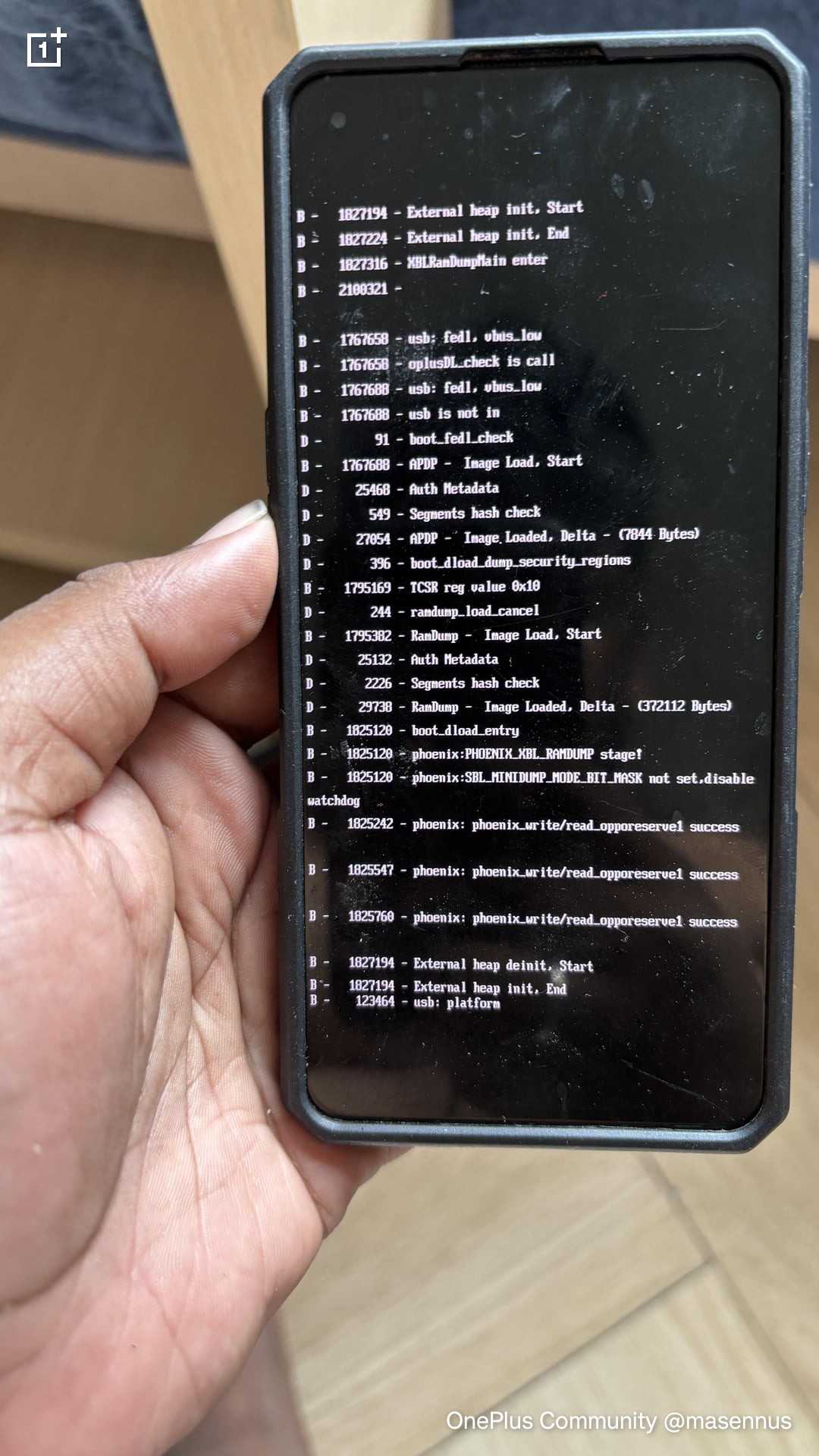Kernel? crash screen on boot.