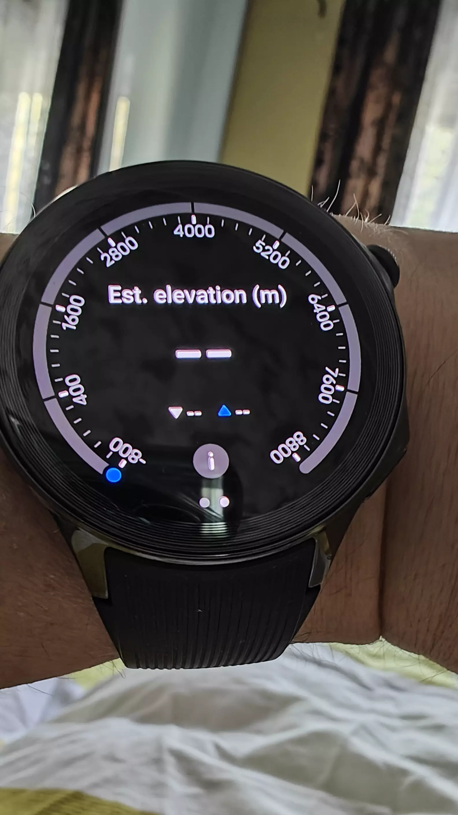 OP Watch 2 barometer app