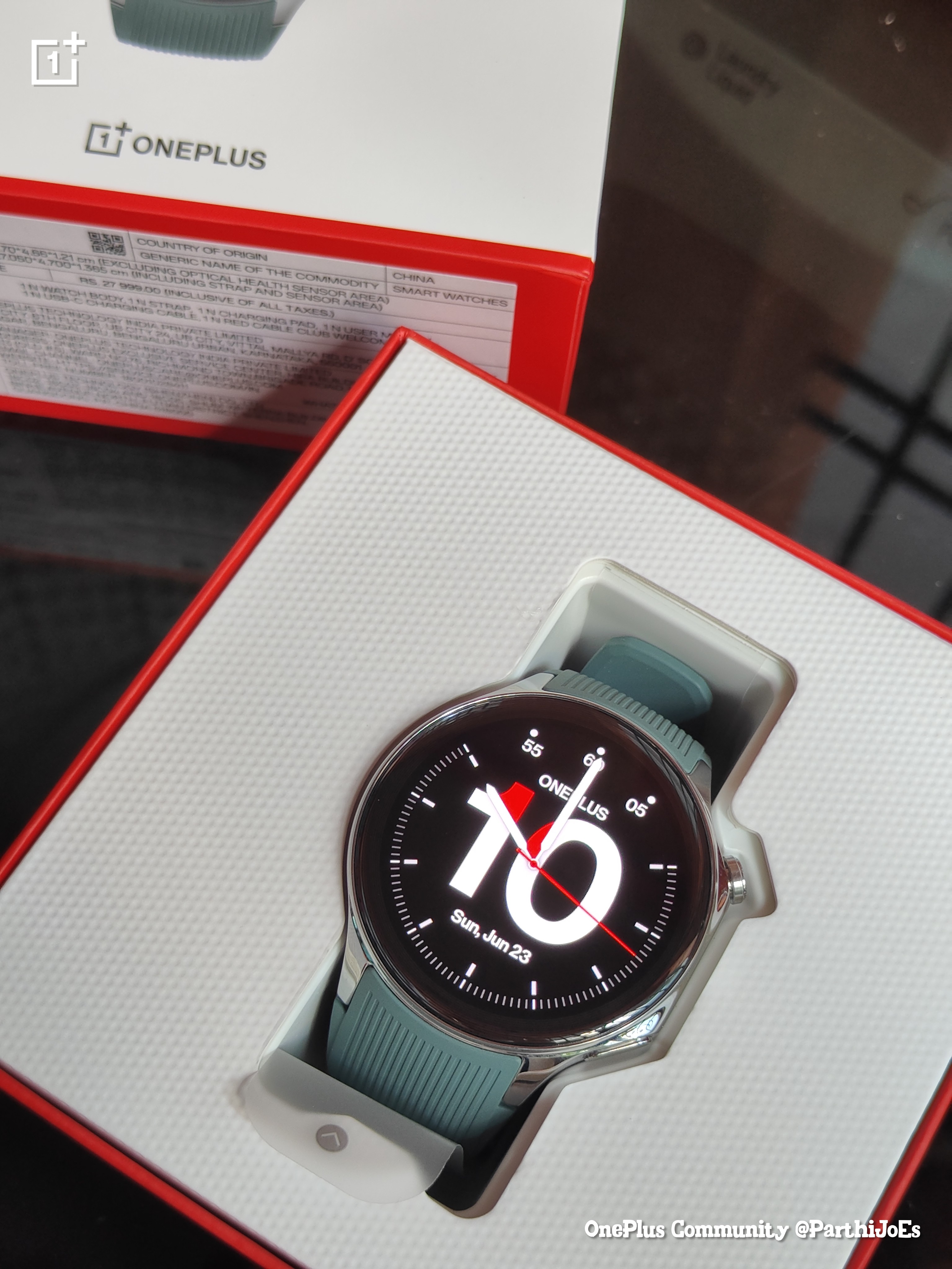 Hey everyone!I just received my new OnePlus Watch 2 ⌚ Thanks
