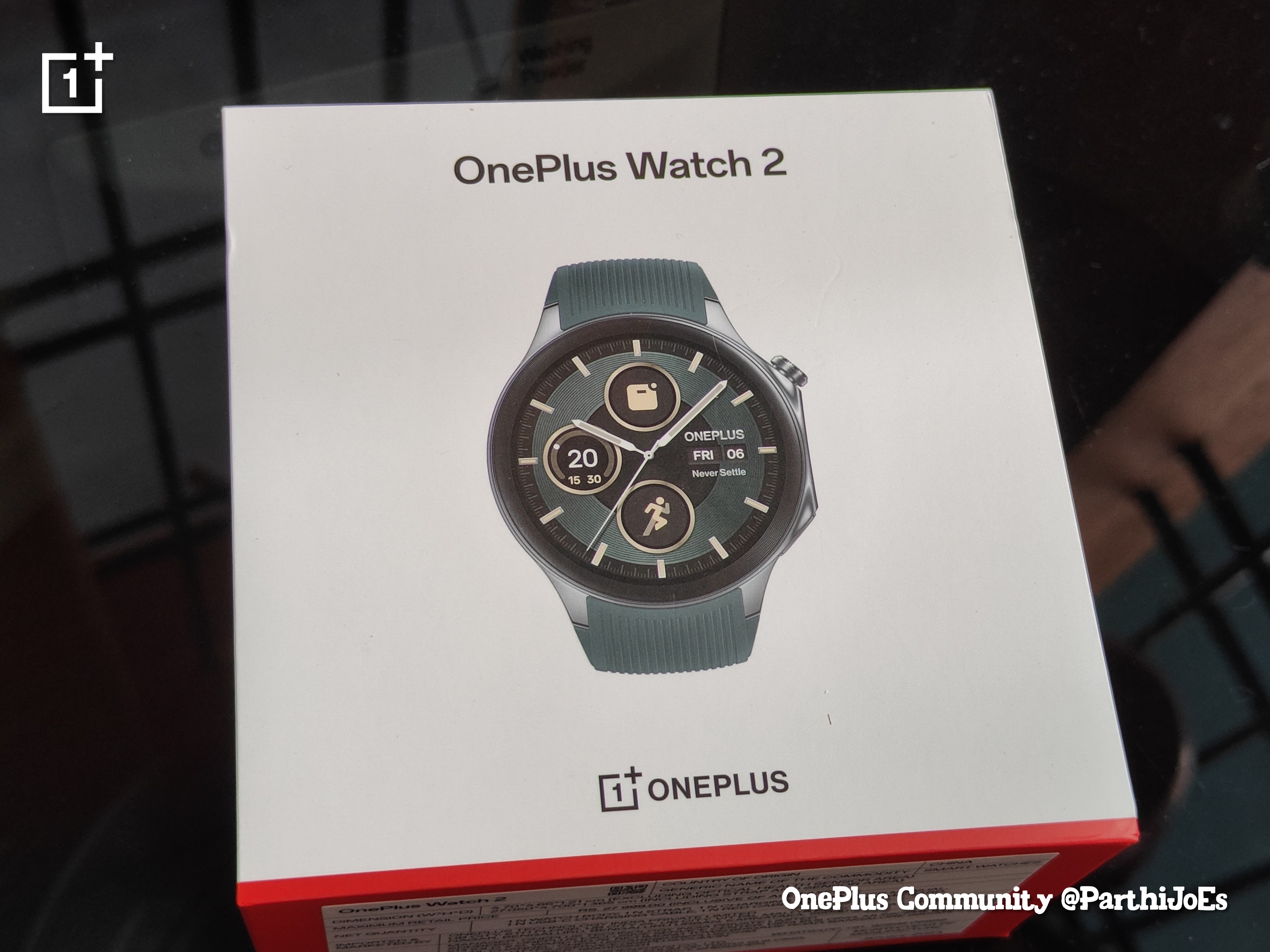 One Plus Watch Text Hey everyone!I just received my new OnePlus Watch 2 ⌚ Thanks