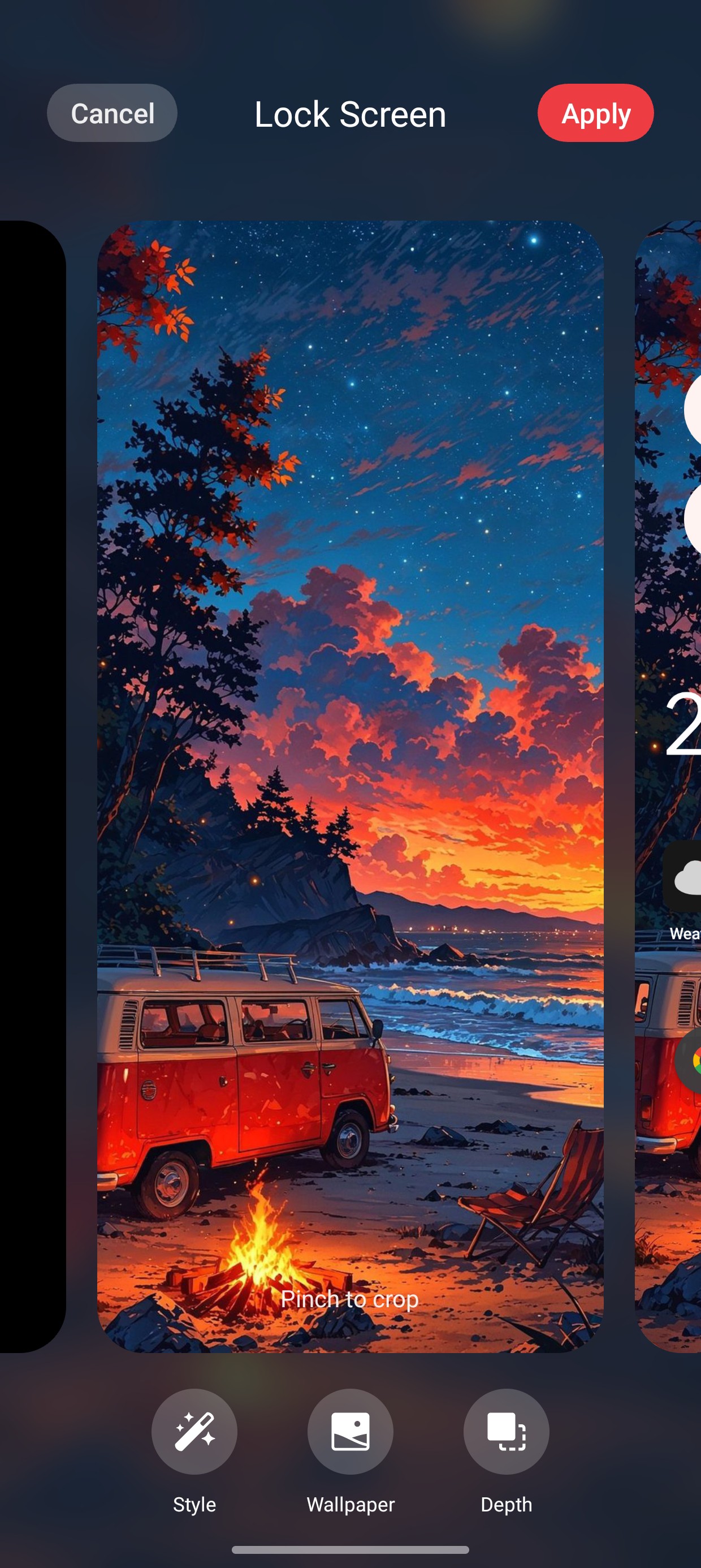 Custom Lockscreen Images Lock screen customisation Wallpaper Customisation Btw, APK