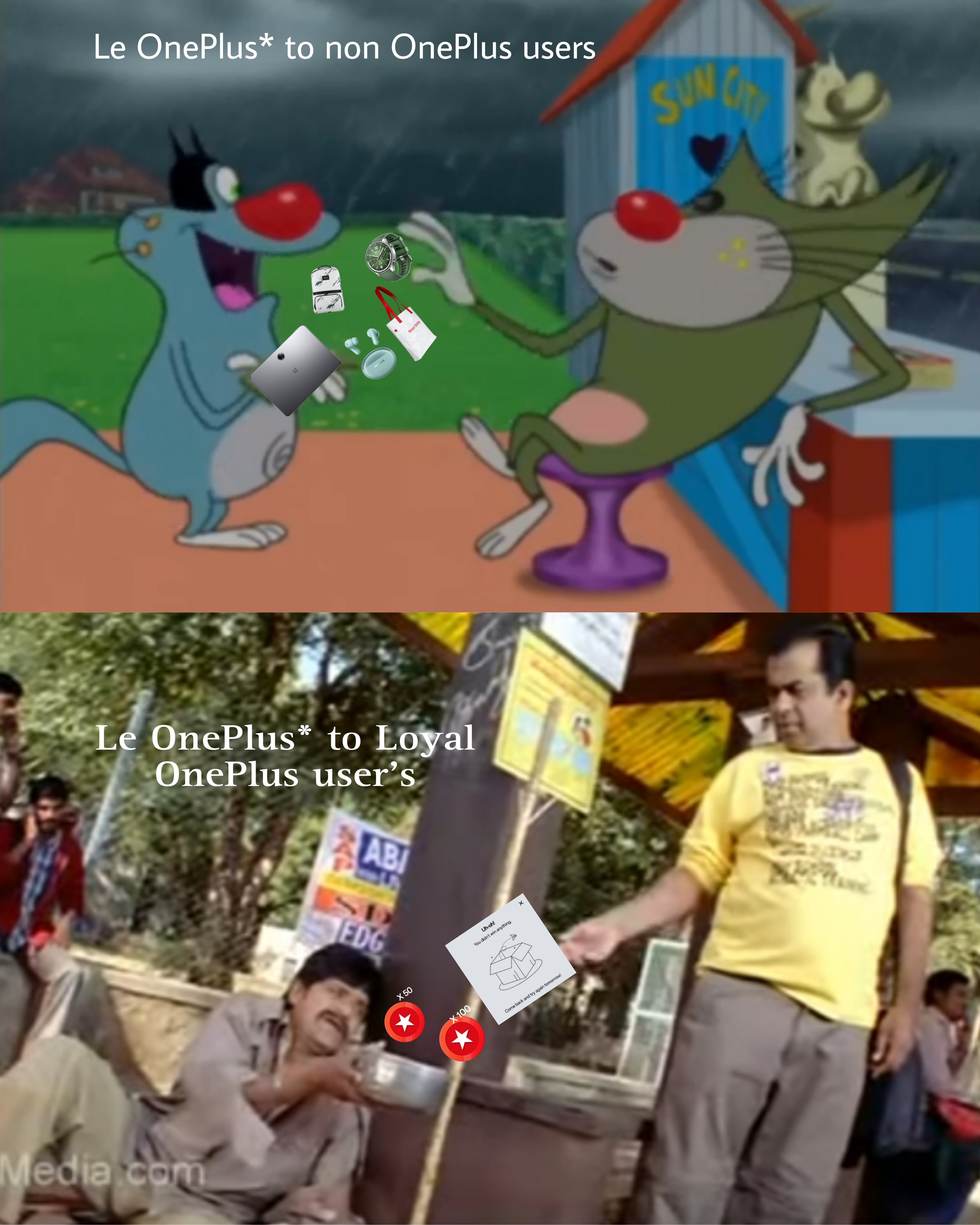 Just Rcc Jackpot scene 😅. I planned for another meme but un