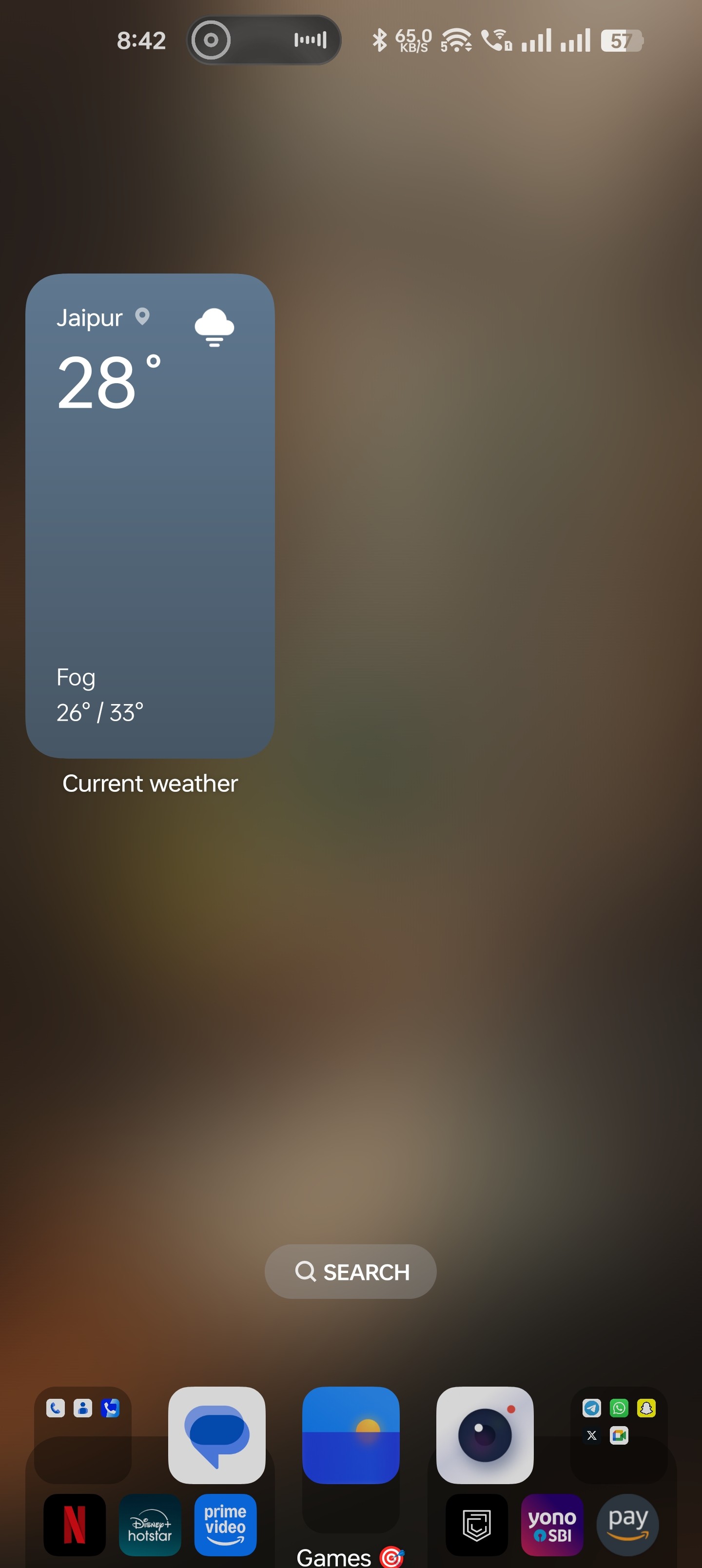 New Home screen bug...apps just overlap...