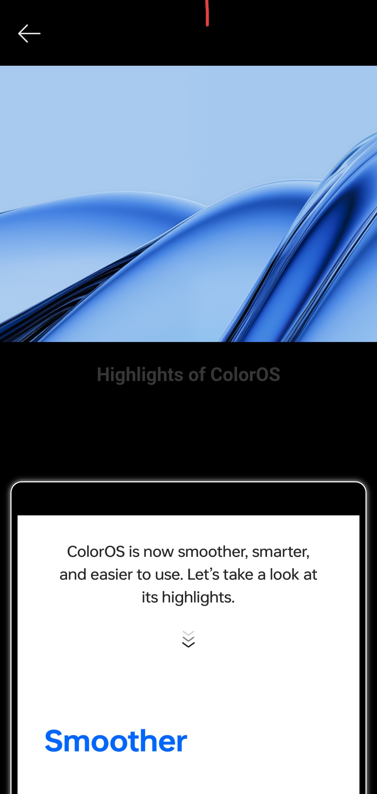 Color Os Message Oneplus promoting Colour OS