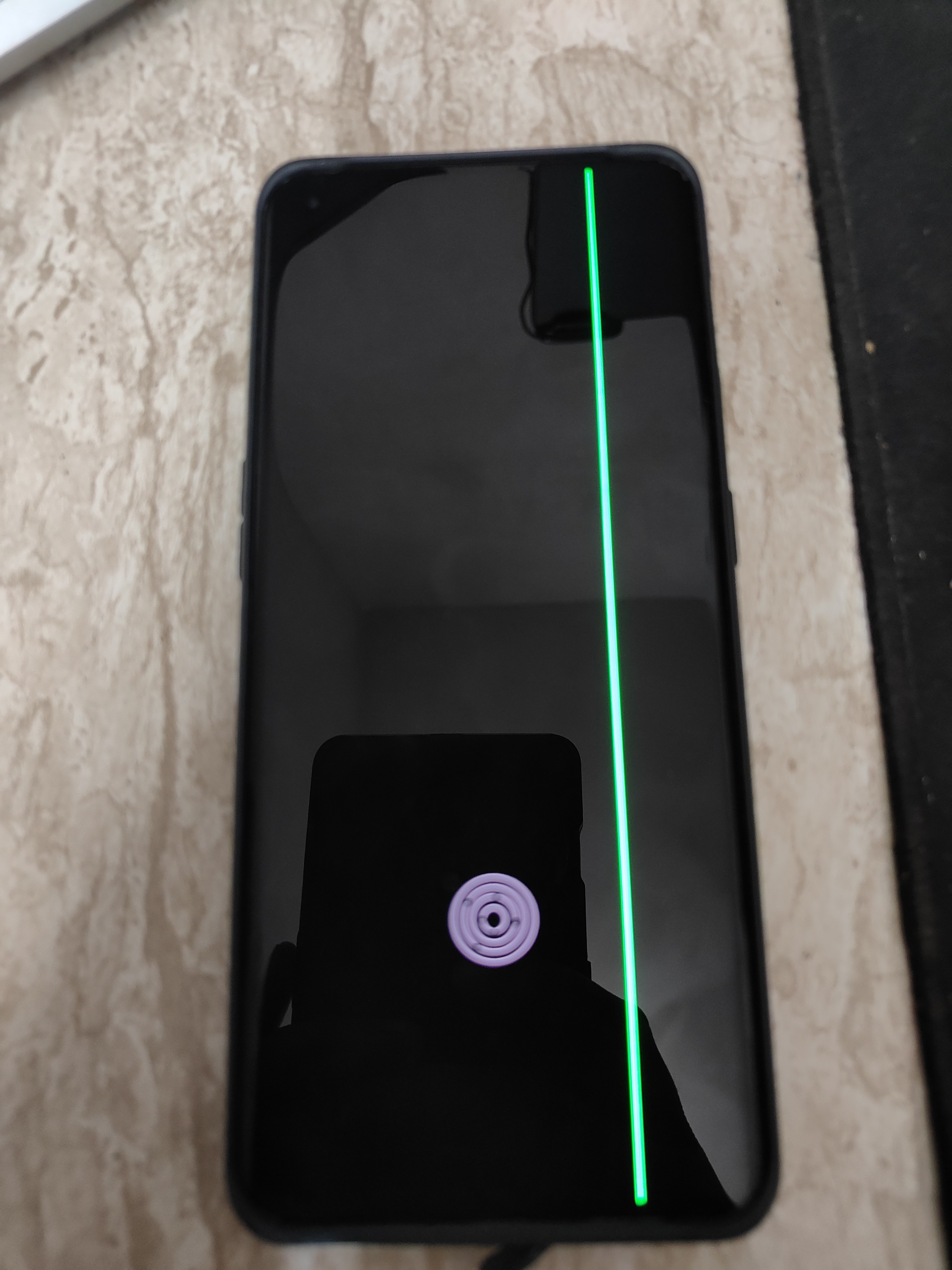 Green Line Camera Urgent need help - Getting green line on display.