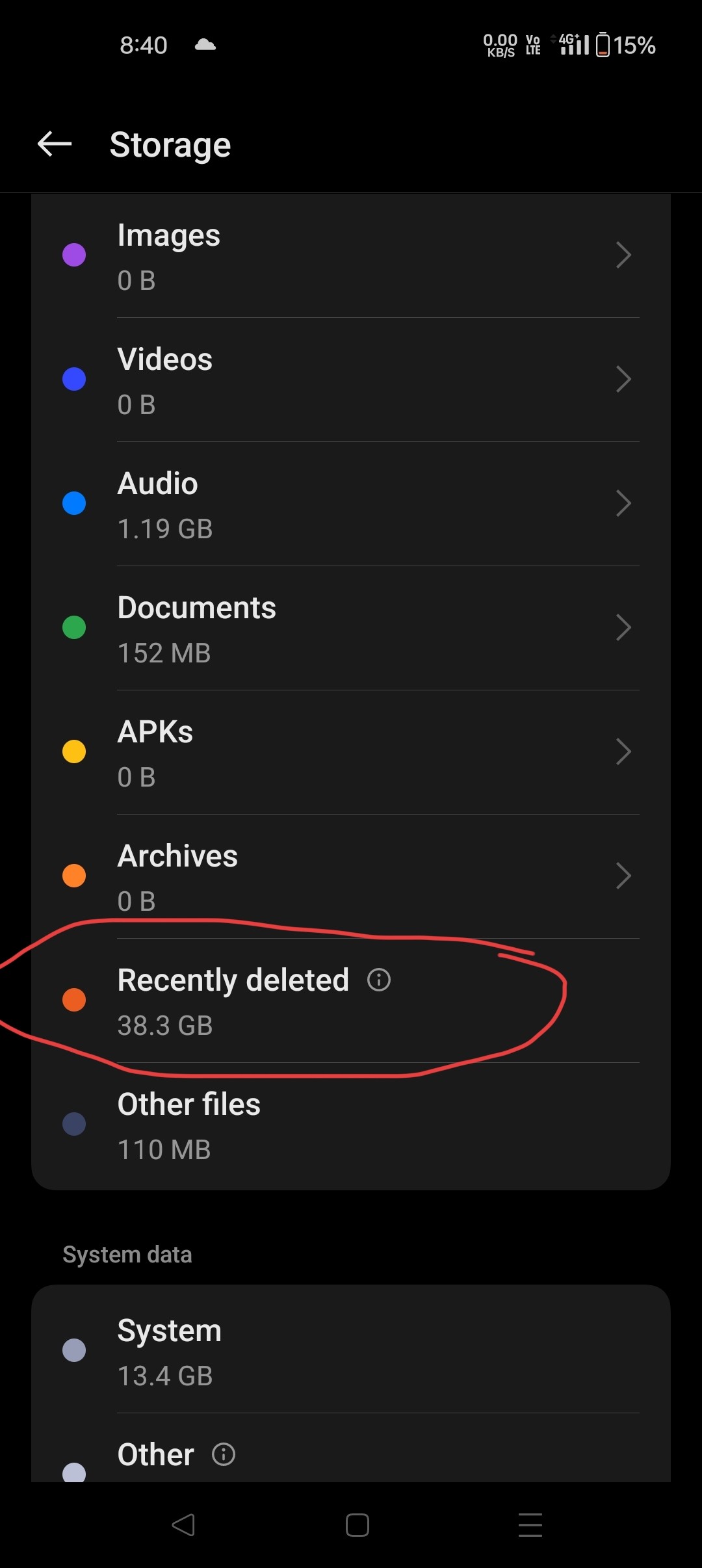 Hi everyone.. I have an issue regarding my device storage..