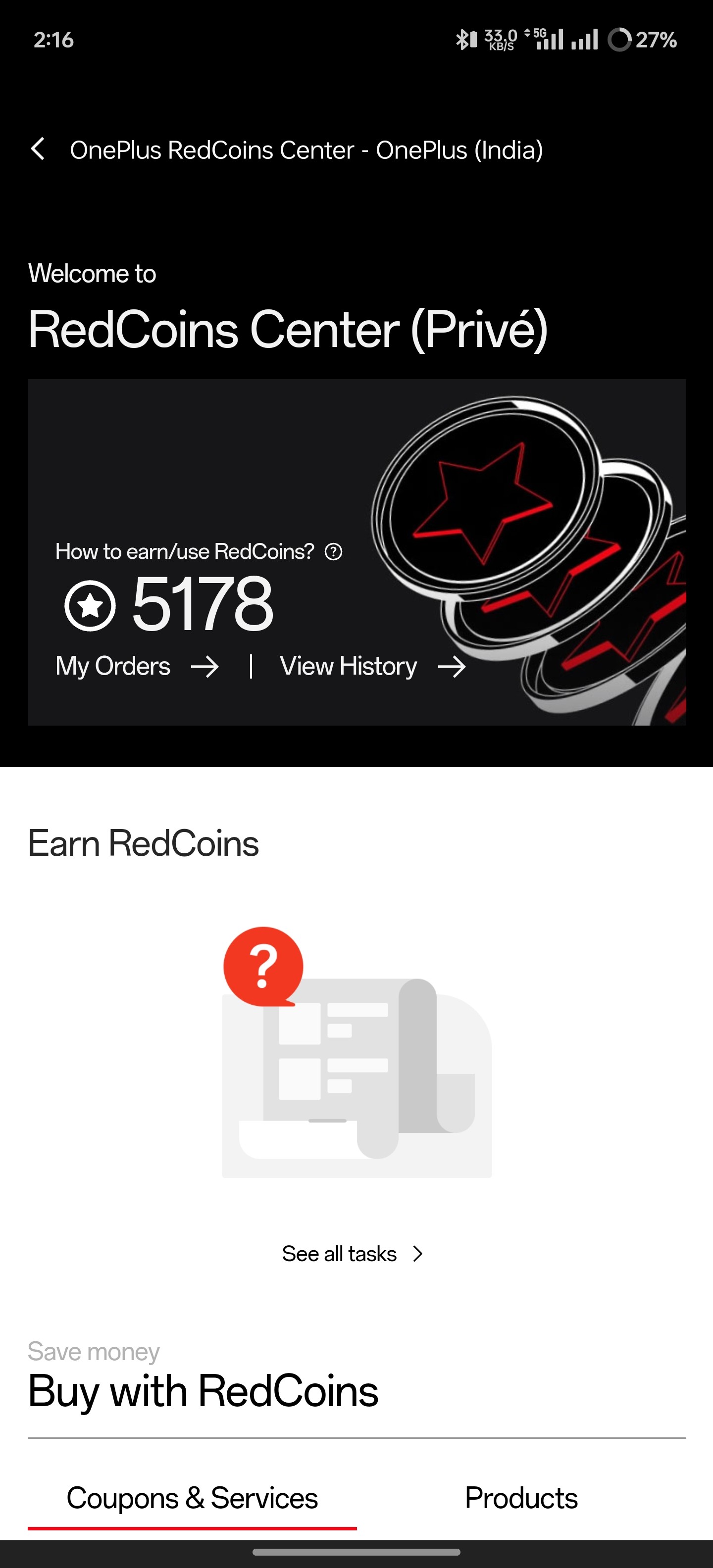5k+ Red Coin