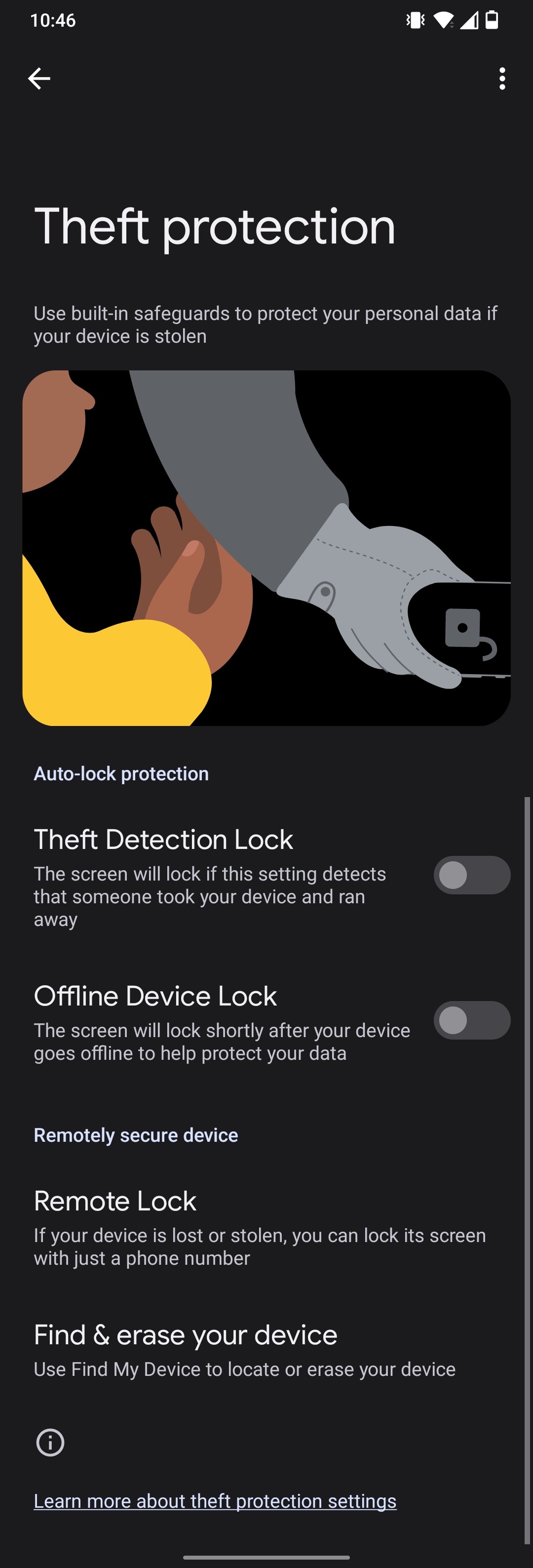Android 15 's Theft Protection Feature Now Available