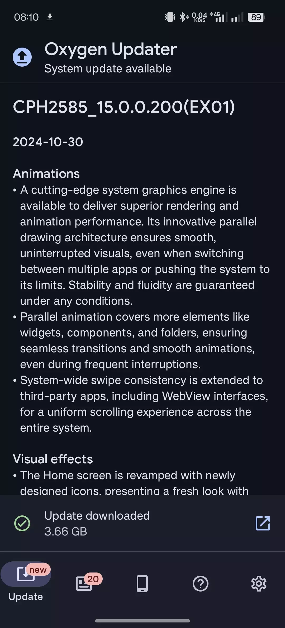 [CLOSED]UPDATE TO OOS 15 OPEN BETA via OXYGEN UPDATER