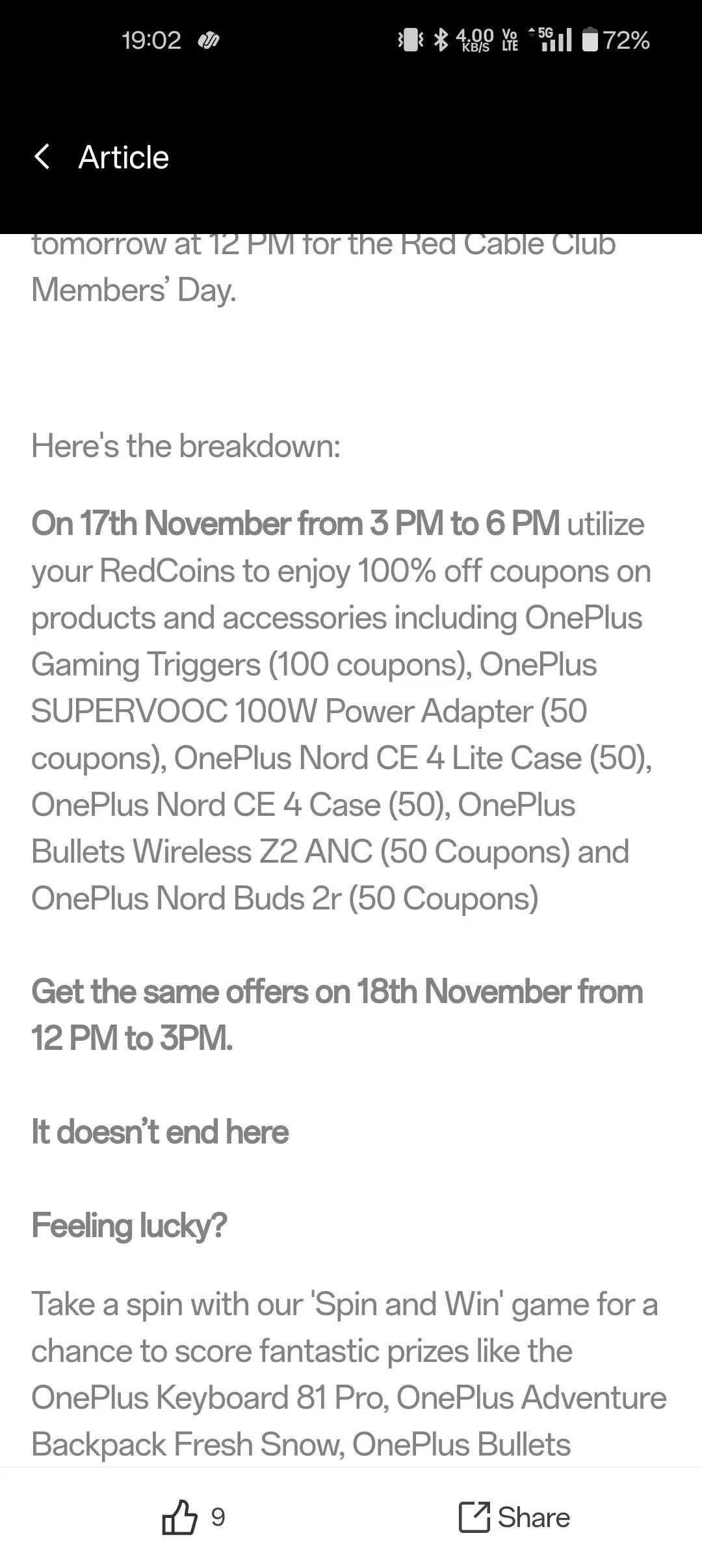Plus One Mini Bullet Device OnePlus Bullets Wireless Z2 ANC Kitne Red Coin me aa sakta he kal