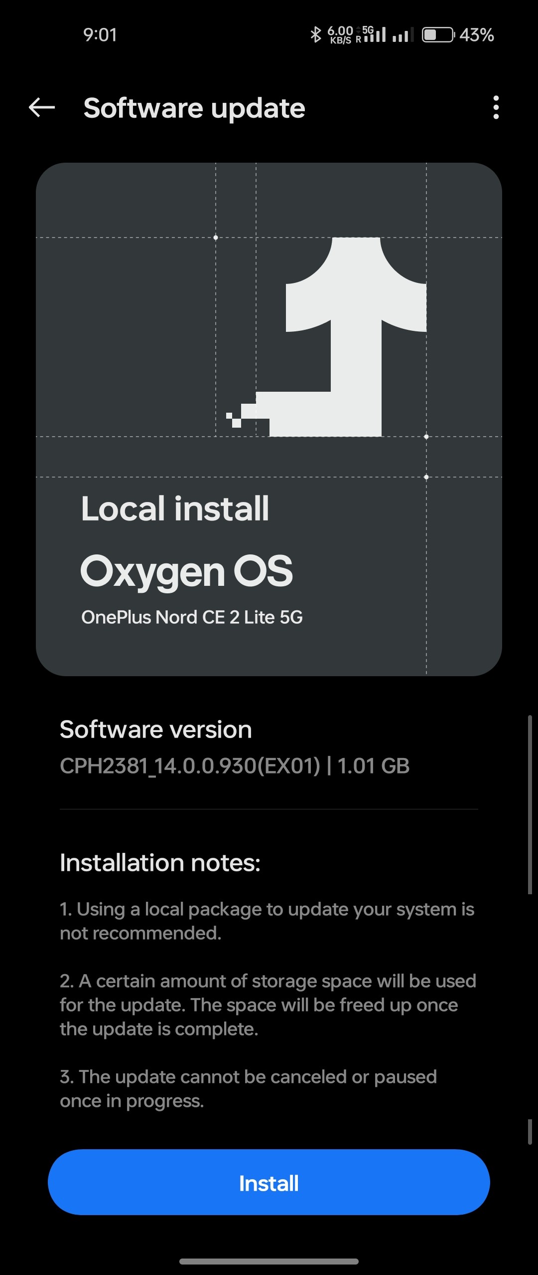OxygenOS 14.0.0.930 for the OnePlus Nord CE 2 Lite 5G [EU ADDED]