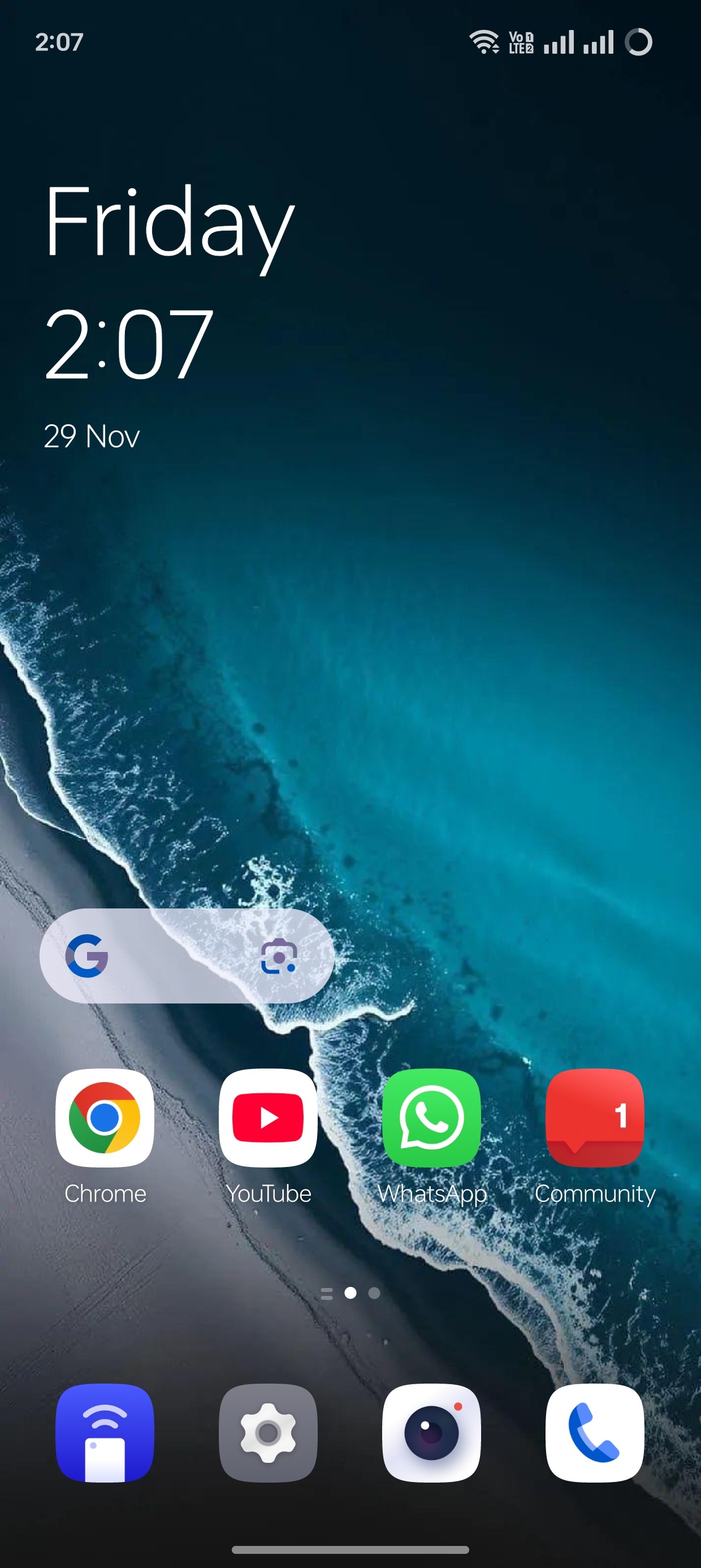 Who else loves a clutter free, minimalistic home screens and