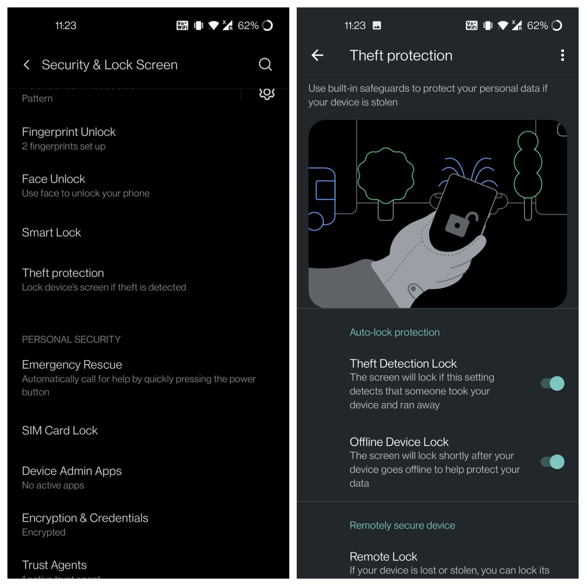 Bringing the instant and tight data protection on OxygenOS 15: Theft ...