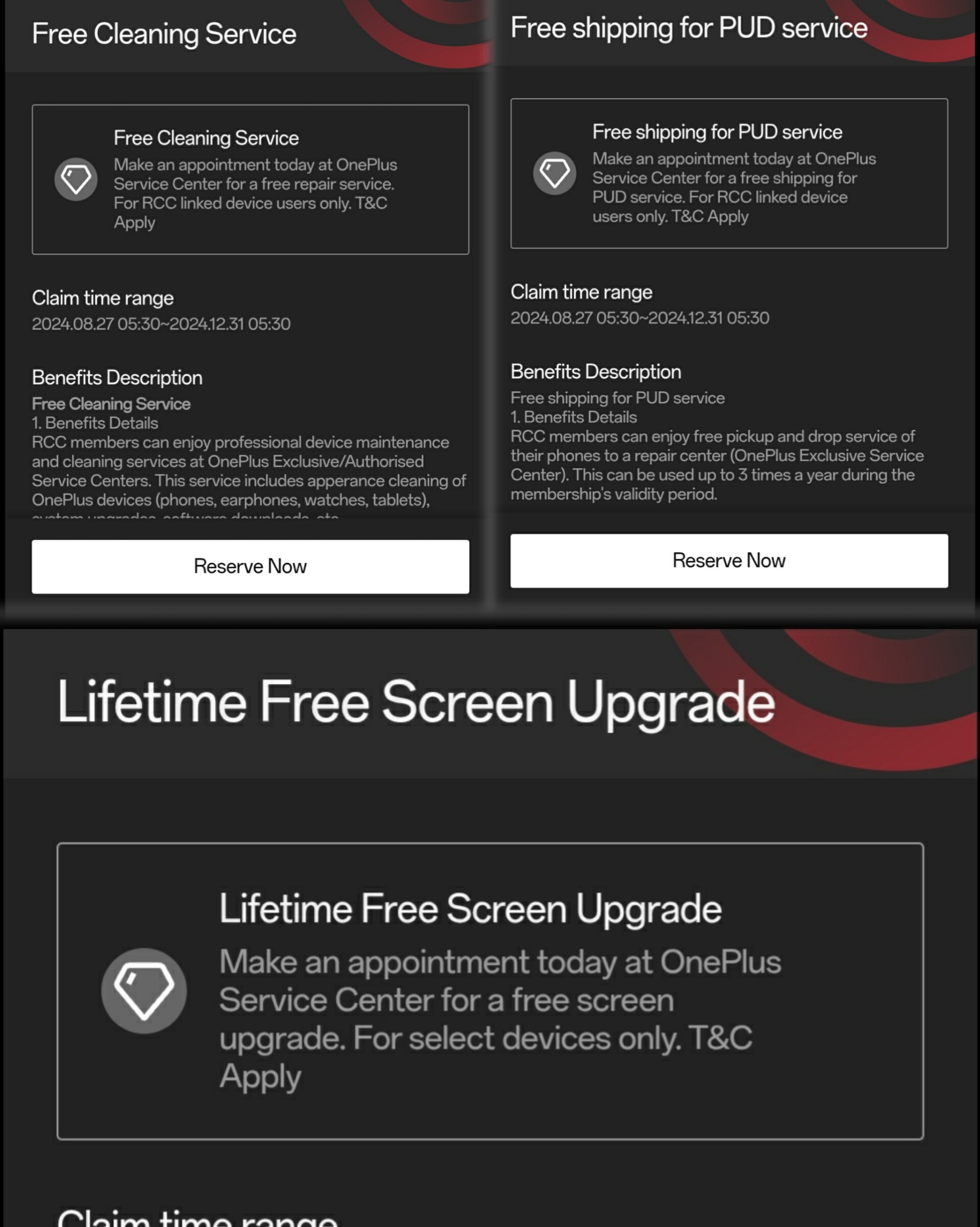 OnePlus Service day