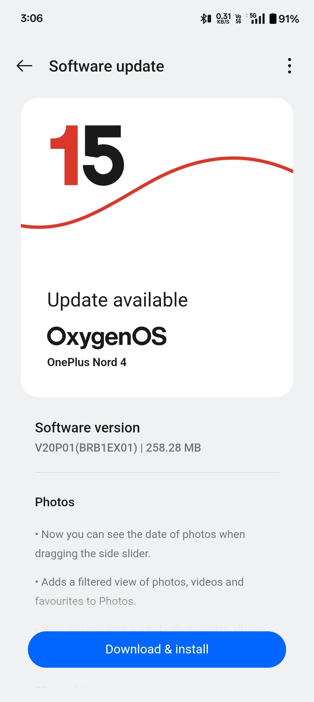 OxygenOS V20P01 - December 2024 Update