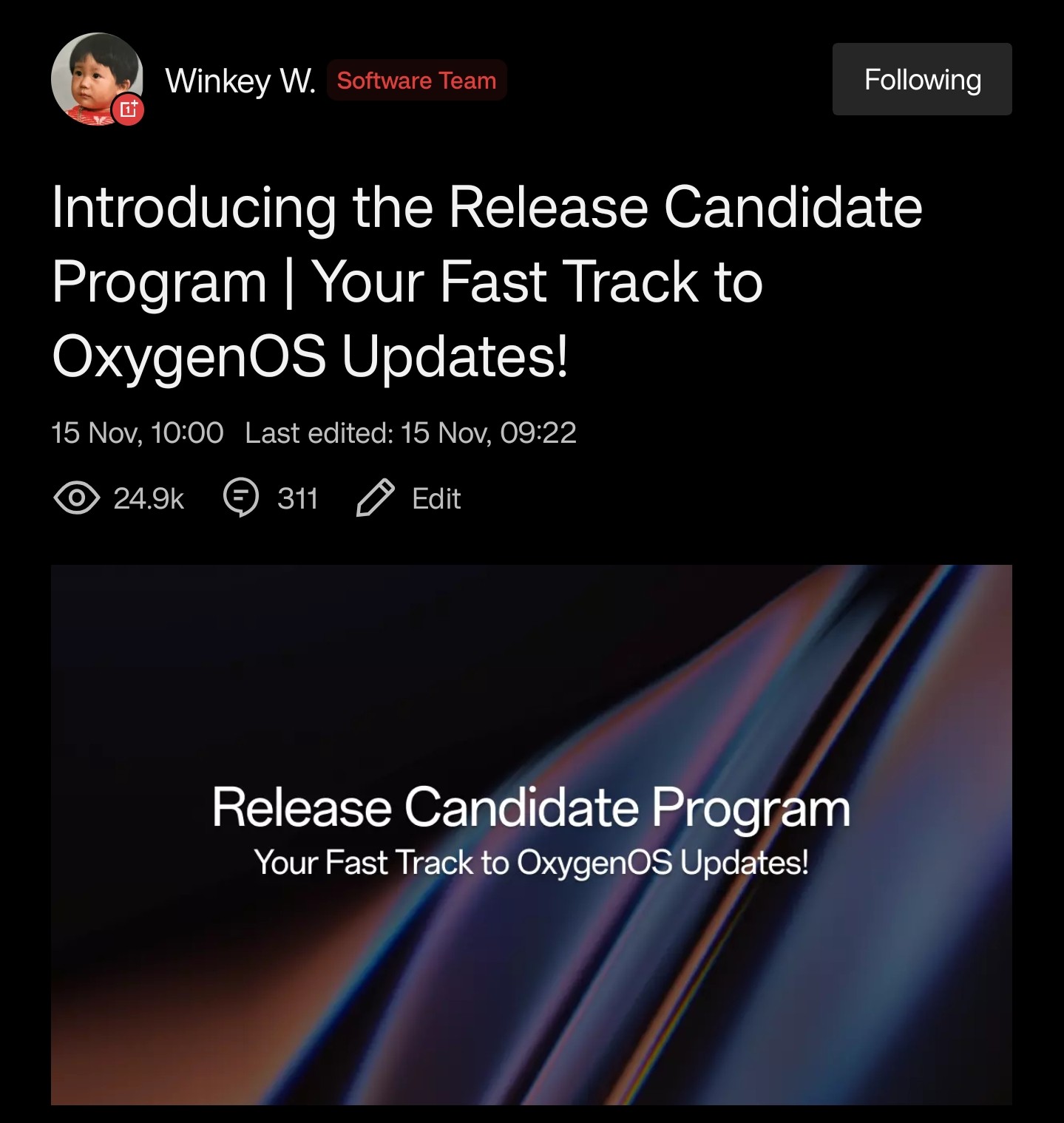 Can anyone help me explain difference between the release candidate ...