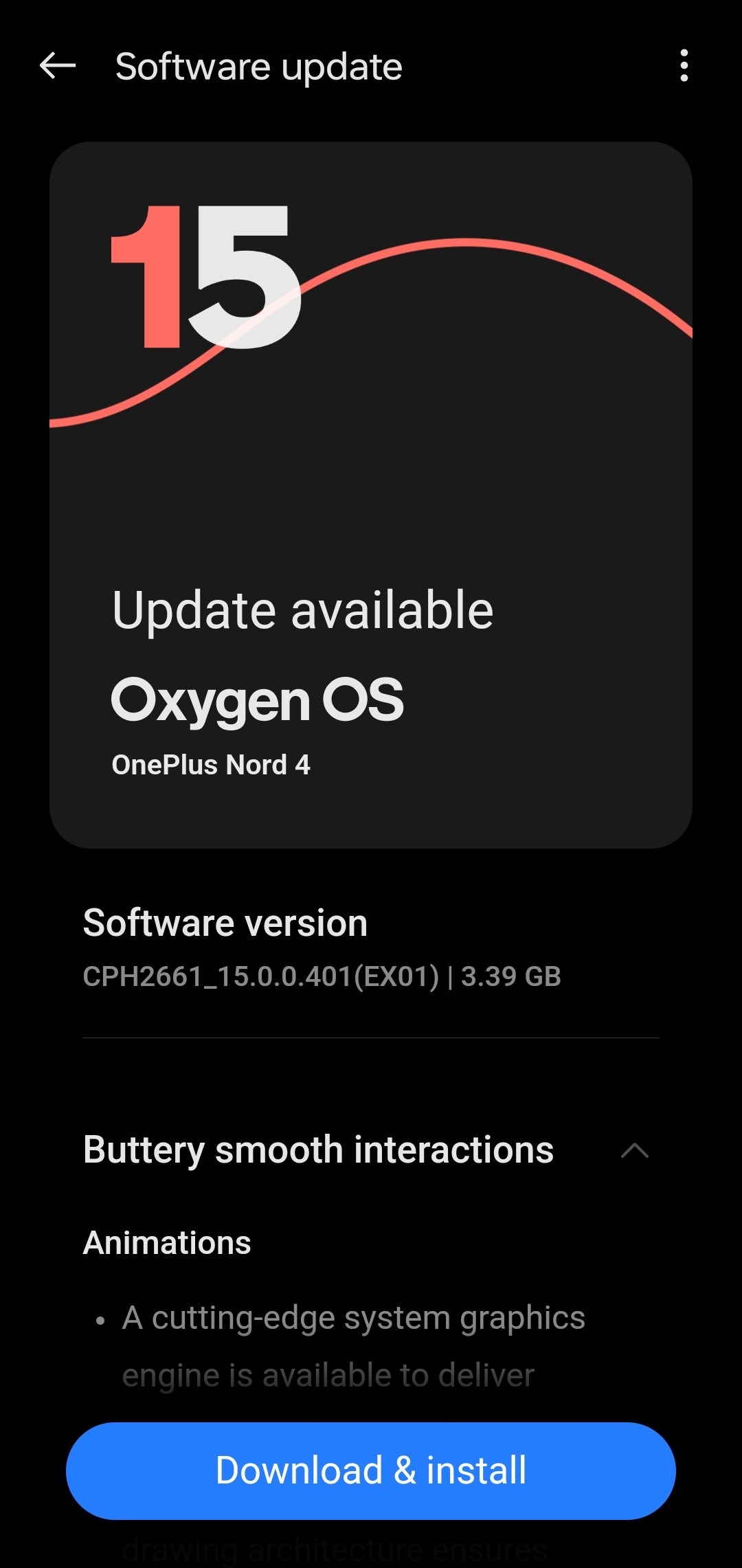 Oxygen OS 15