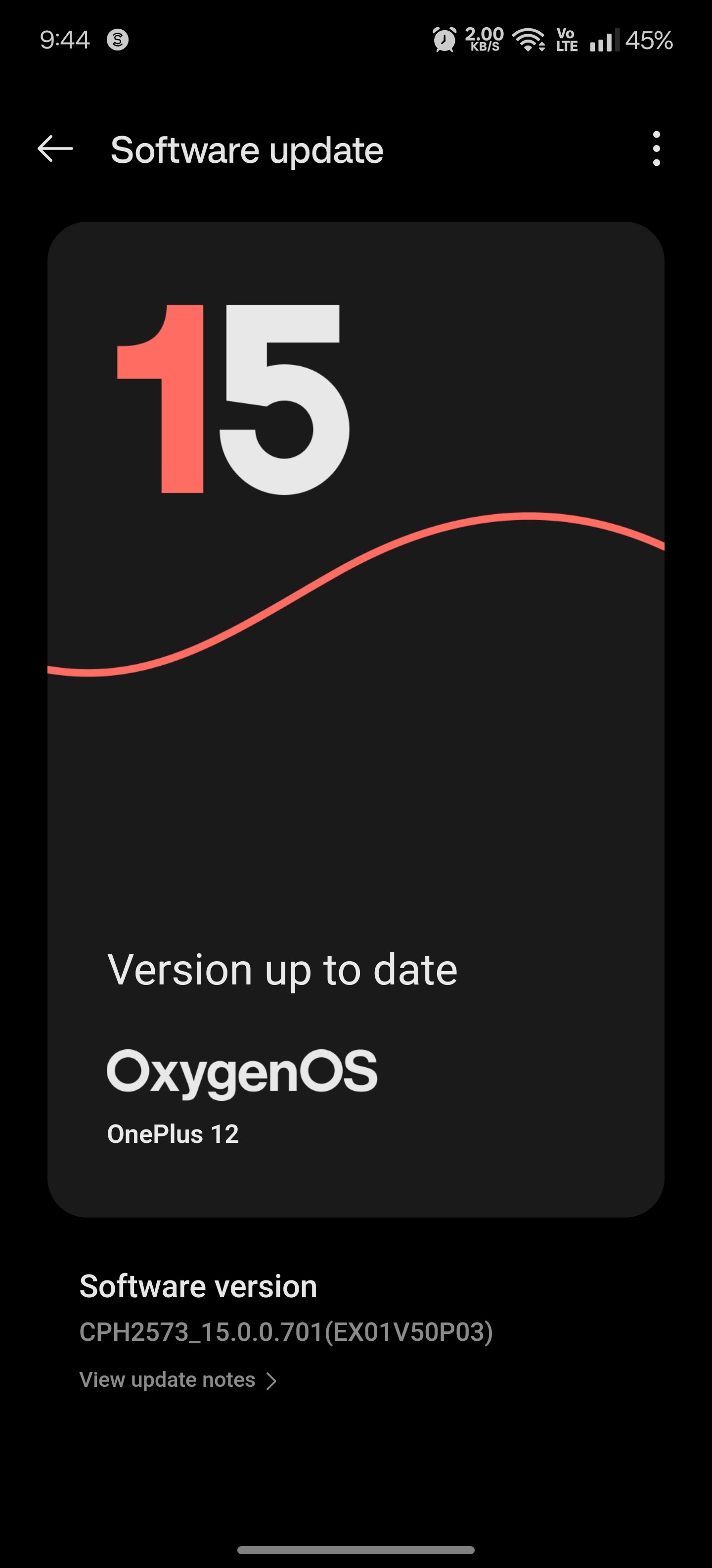 New update issue