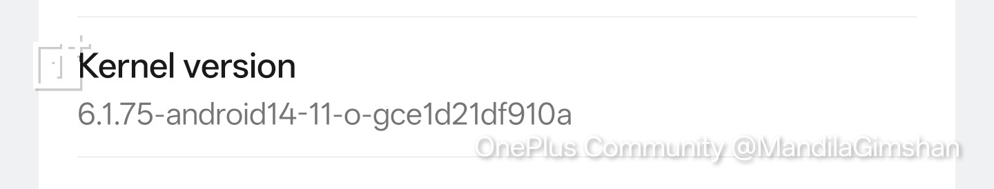Android 14 based Kernel on my OnePlus 12 running Android 15.