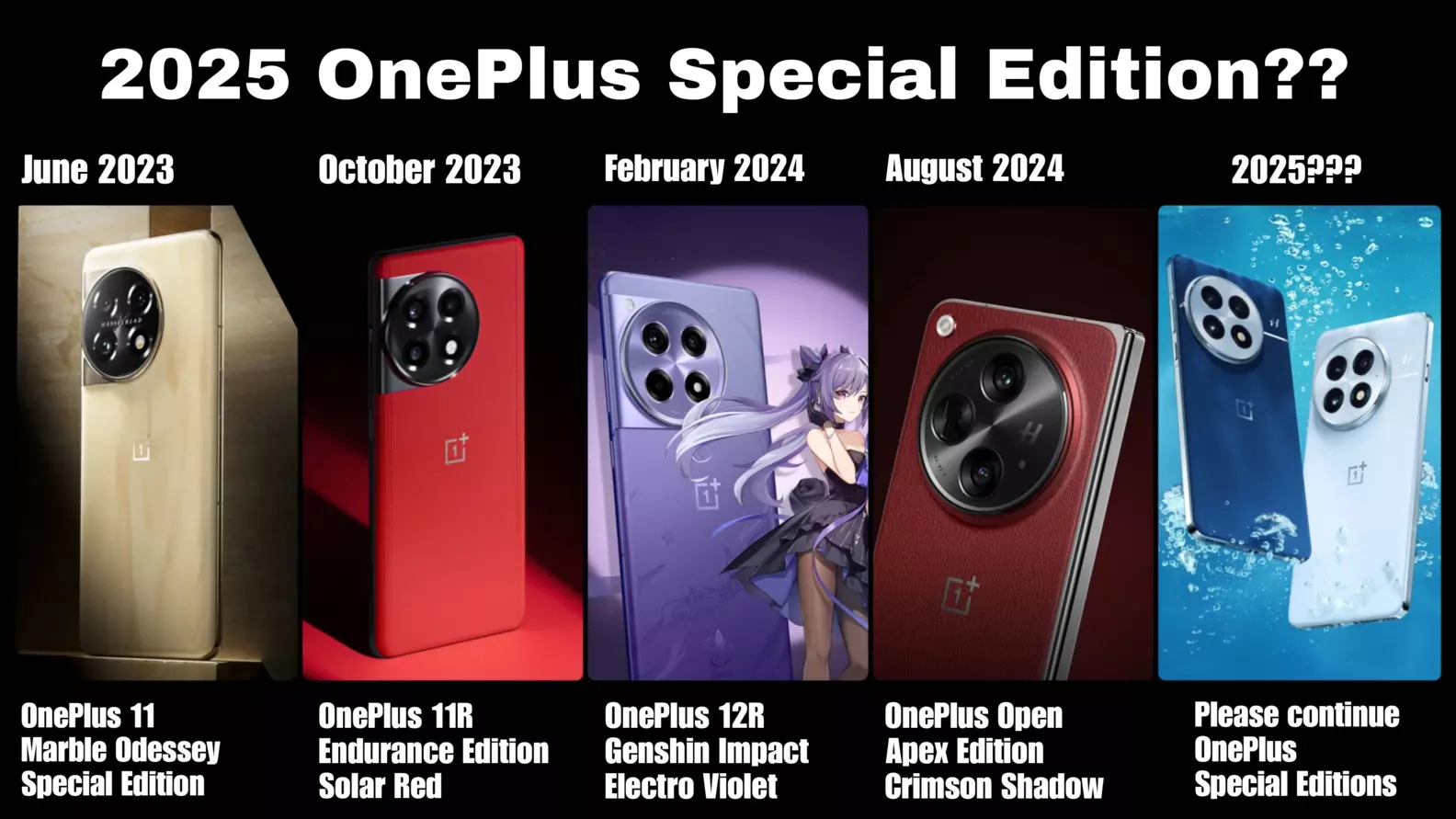 2025 OnePlus Special Edition?