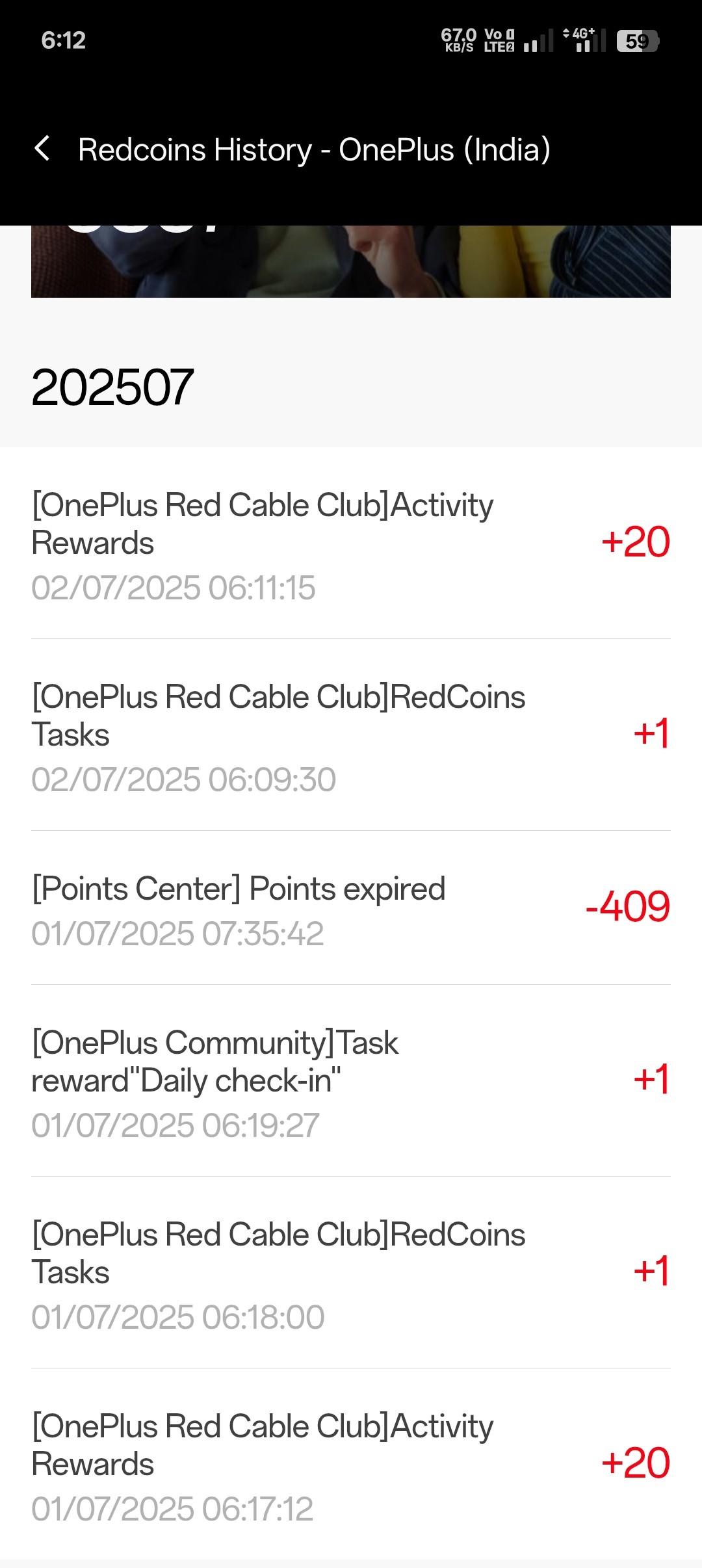 One Plus Rcc Card They don't give anything 😔 and taking my coins I have used