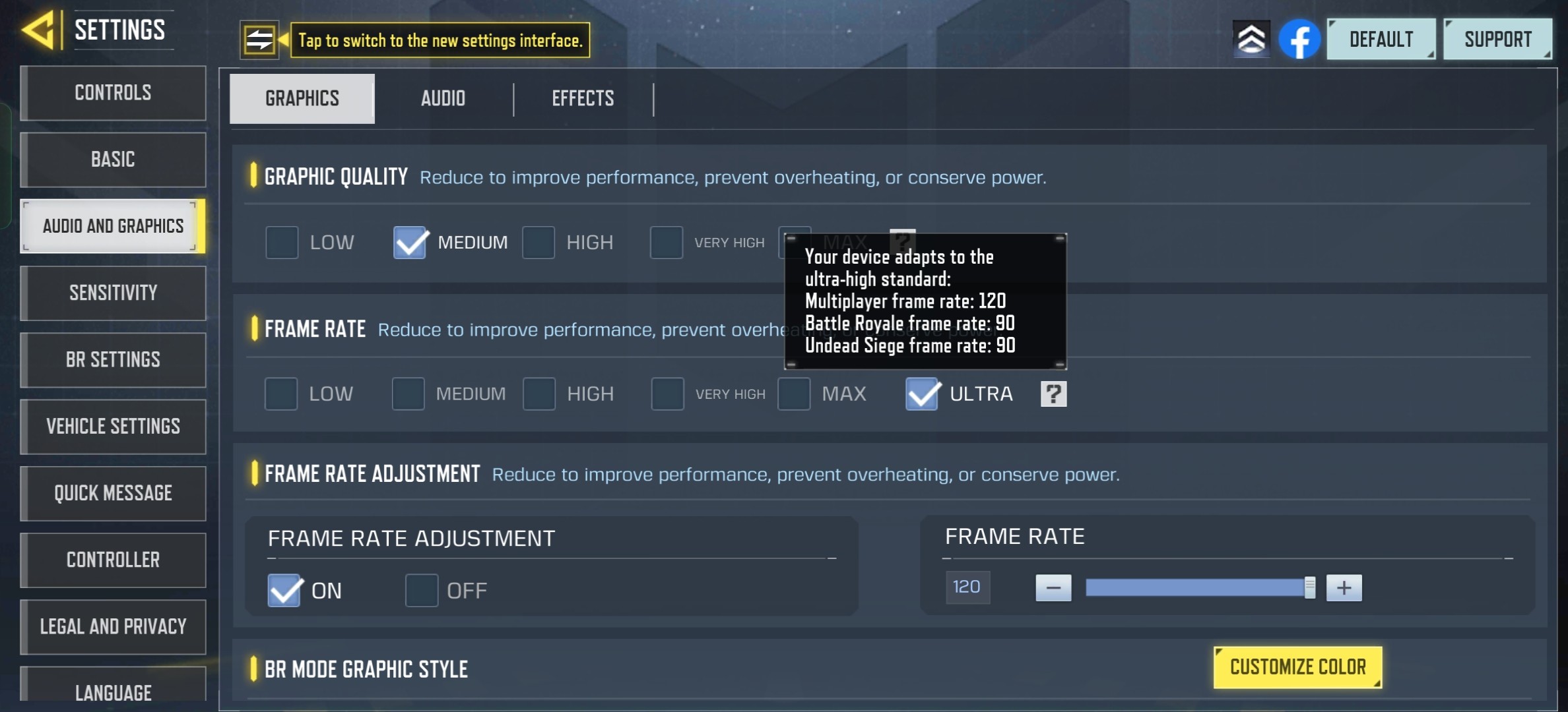 Codm Class Support Subject: Disappointment with lack of 120FPS support in CODM Battle ...