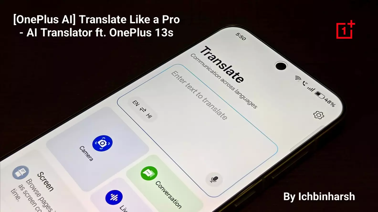 [OnePlus AI] Translate Like a Pro - AI Translator ft. OnePlus 13s
