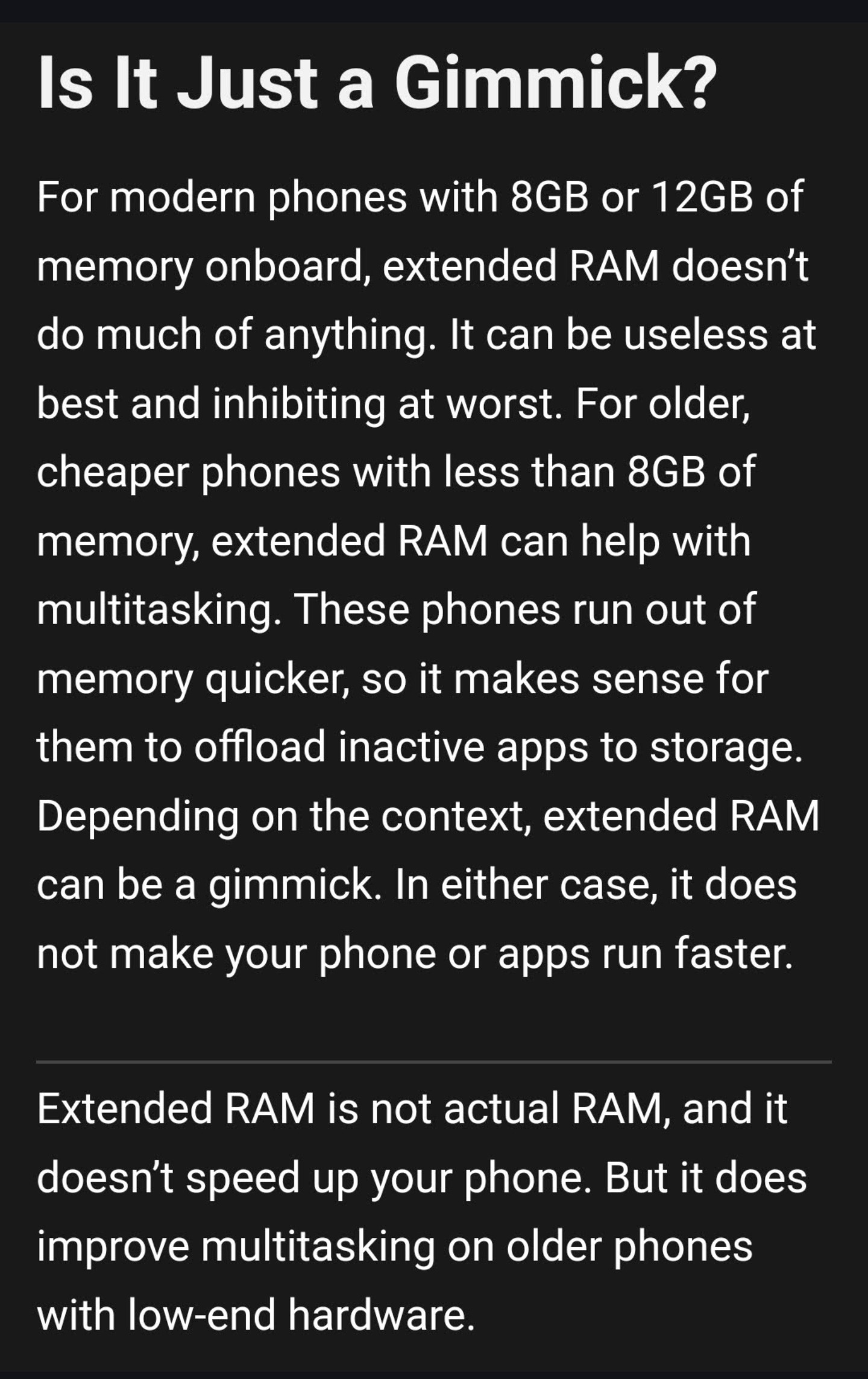 Virtual Ram is THE CULPRIT Behind the aggressive ram management