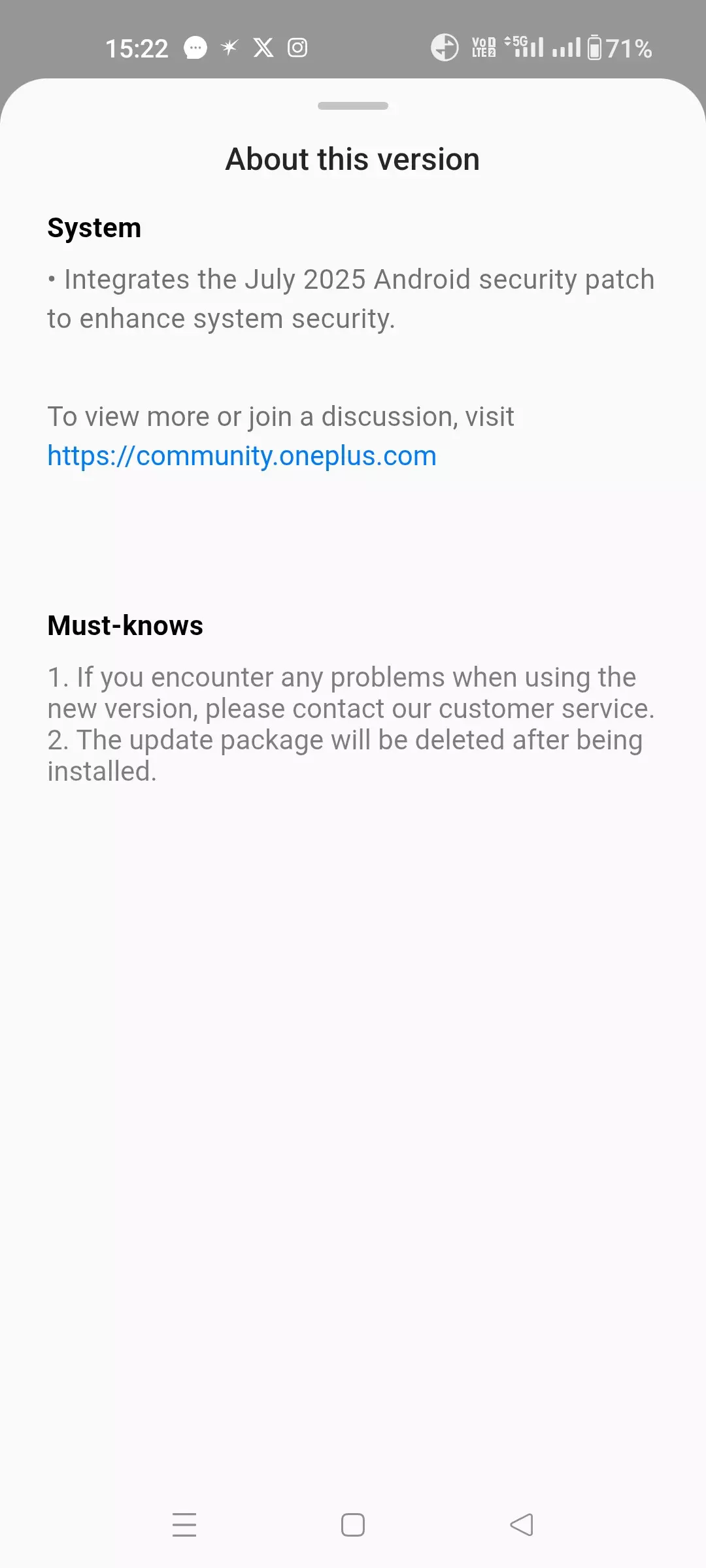 [CLOSED] OxygenOSOxygenOS 13.0 |Android 13Update availableIV