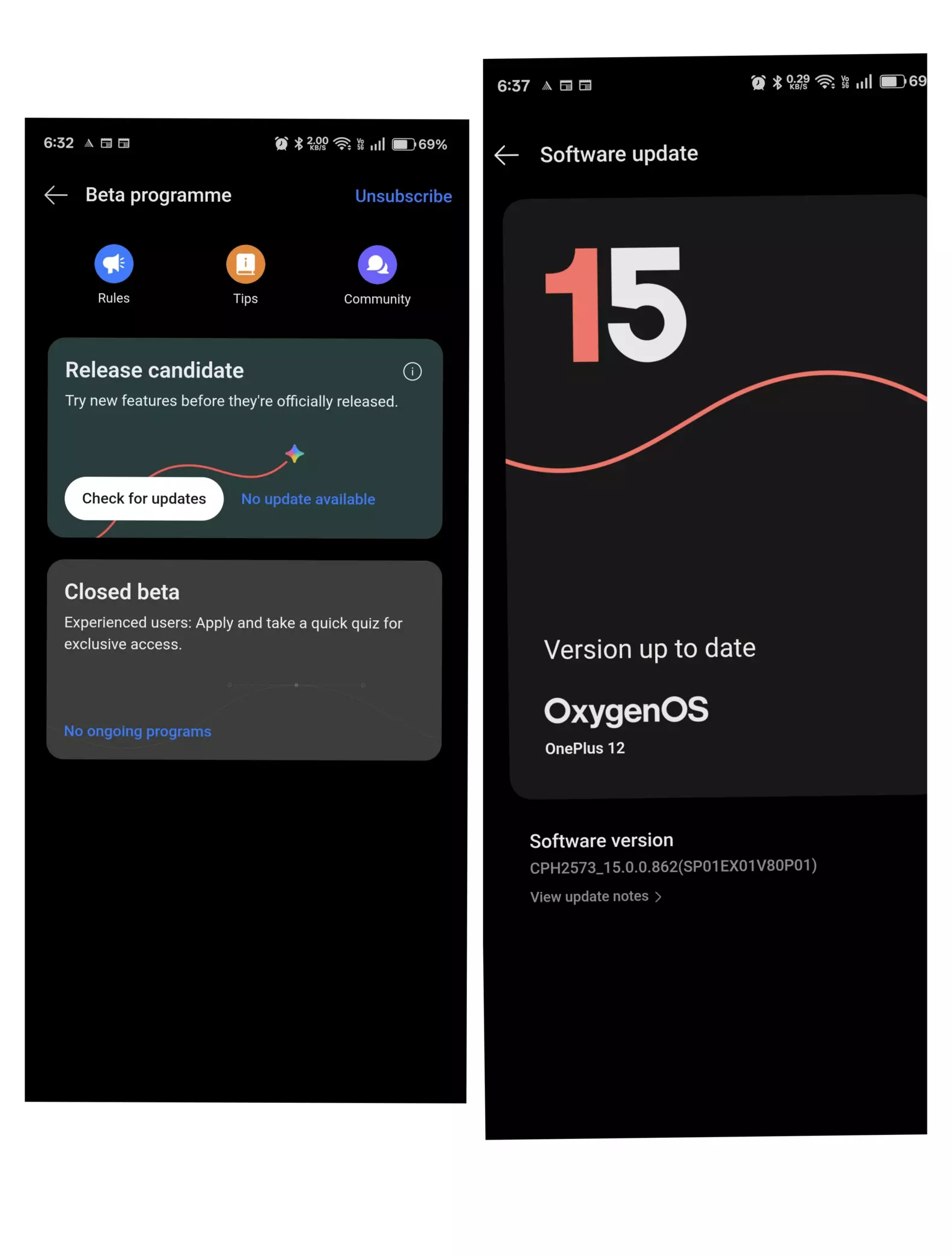 [CLOSED] Oxygen OS 16 Beta // status changed // oneplus 12