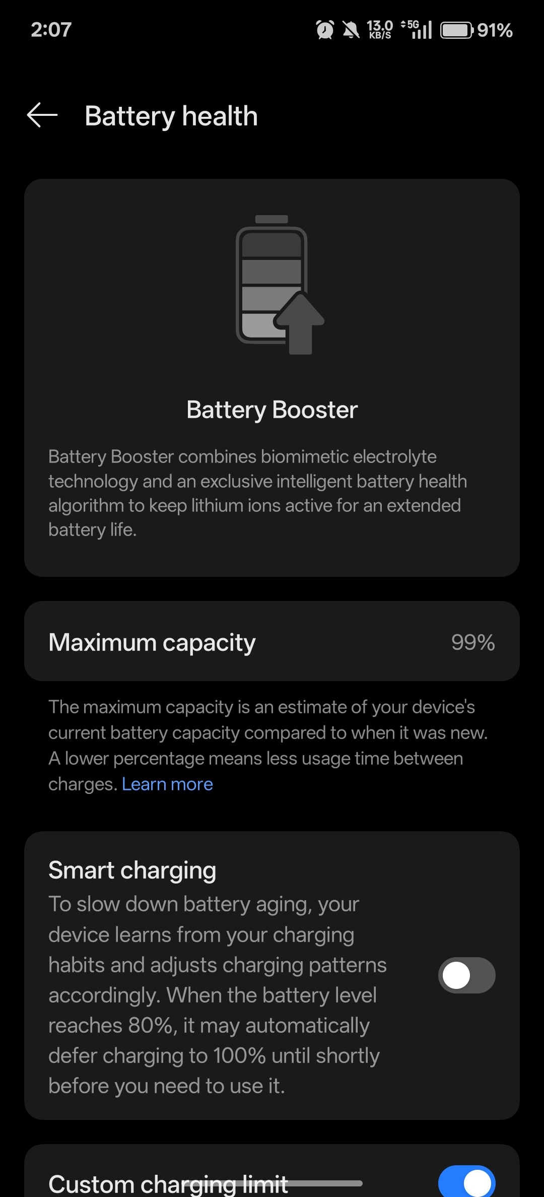 OnePlus 13 battery draining fast even in standby