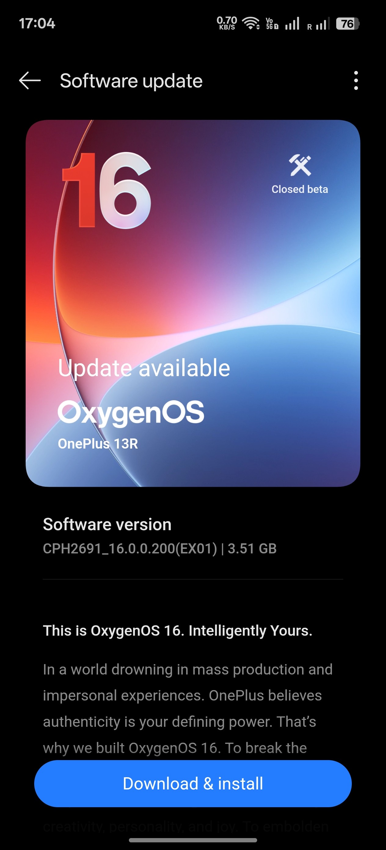 [We Want You!] OxygenOS 16 Open Beta Program for the OnePlus 13R is Now ...