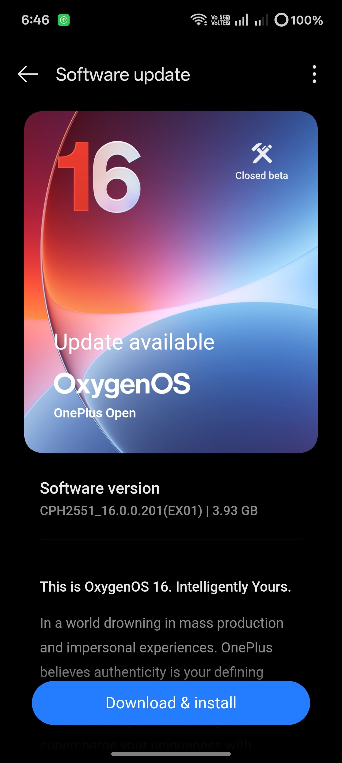 [We Want You!] OxygenOS 16 Open Beta Program for the OnePlus Open is ...