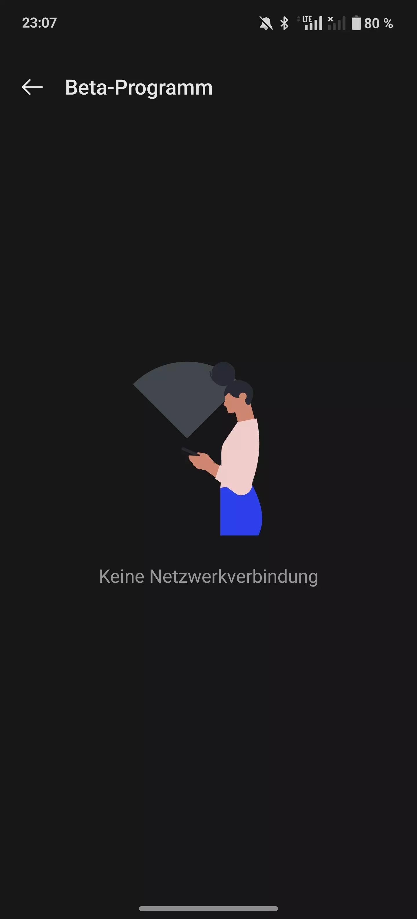 Does anyone know how to Fix this "No Network Connection" in
