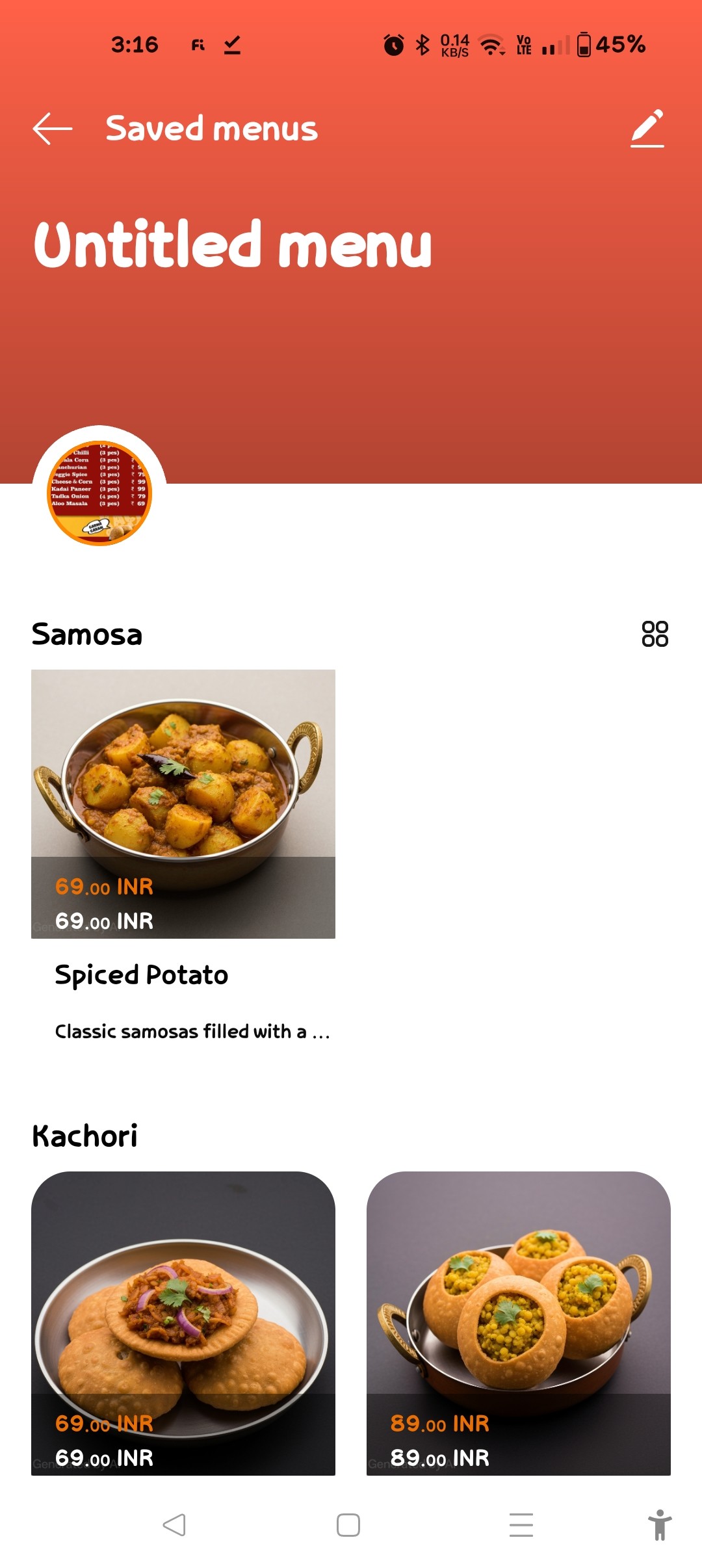 SOMOSA and kachori is too much yummy food 😋 😋