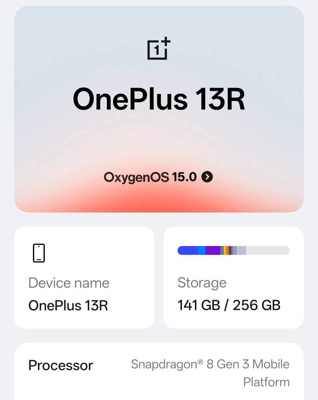 [CLOSED] When Is Coming My Device Oneplus 13R With OxygenOS1