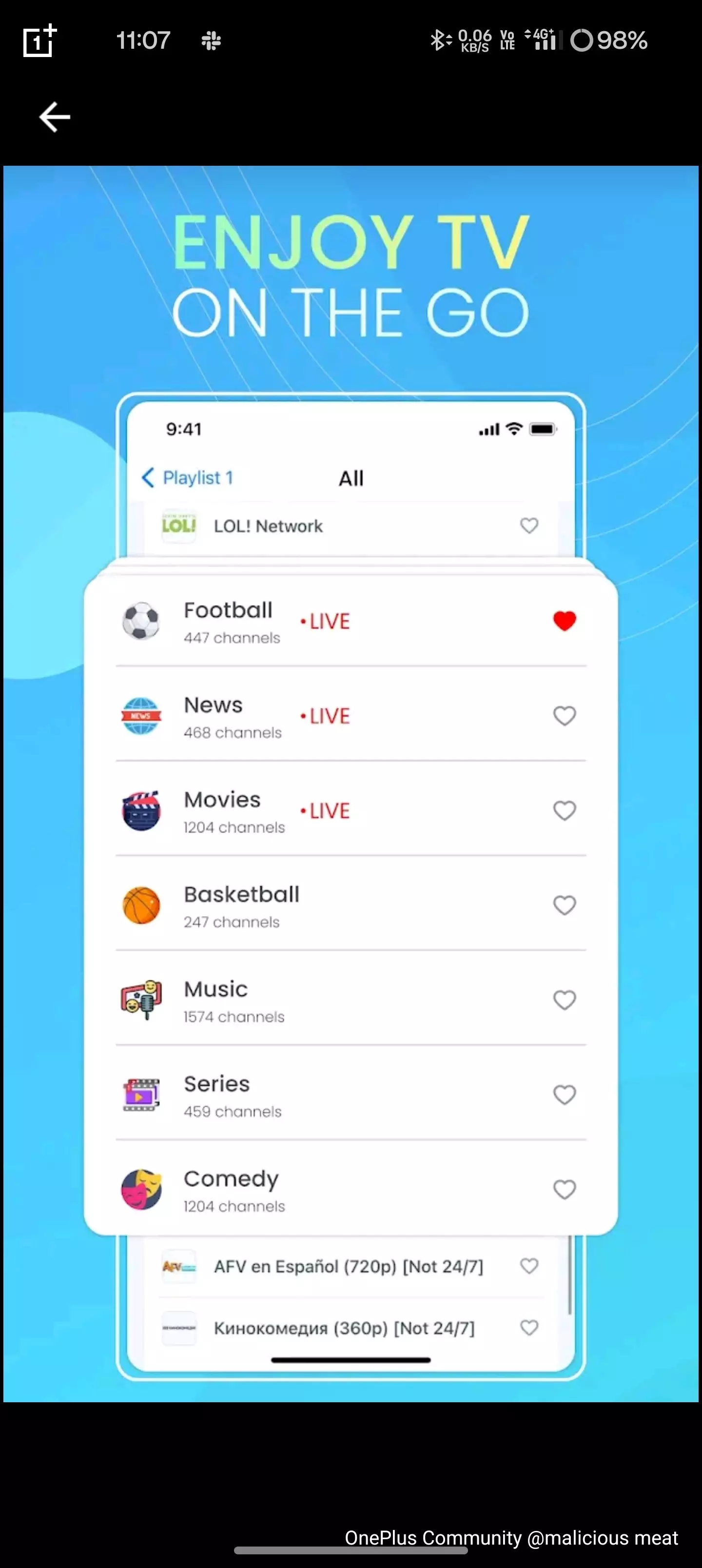 IPTV player pro
