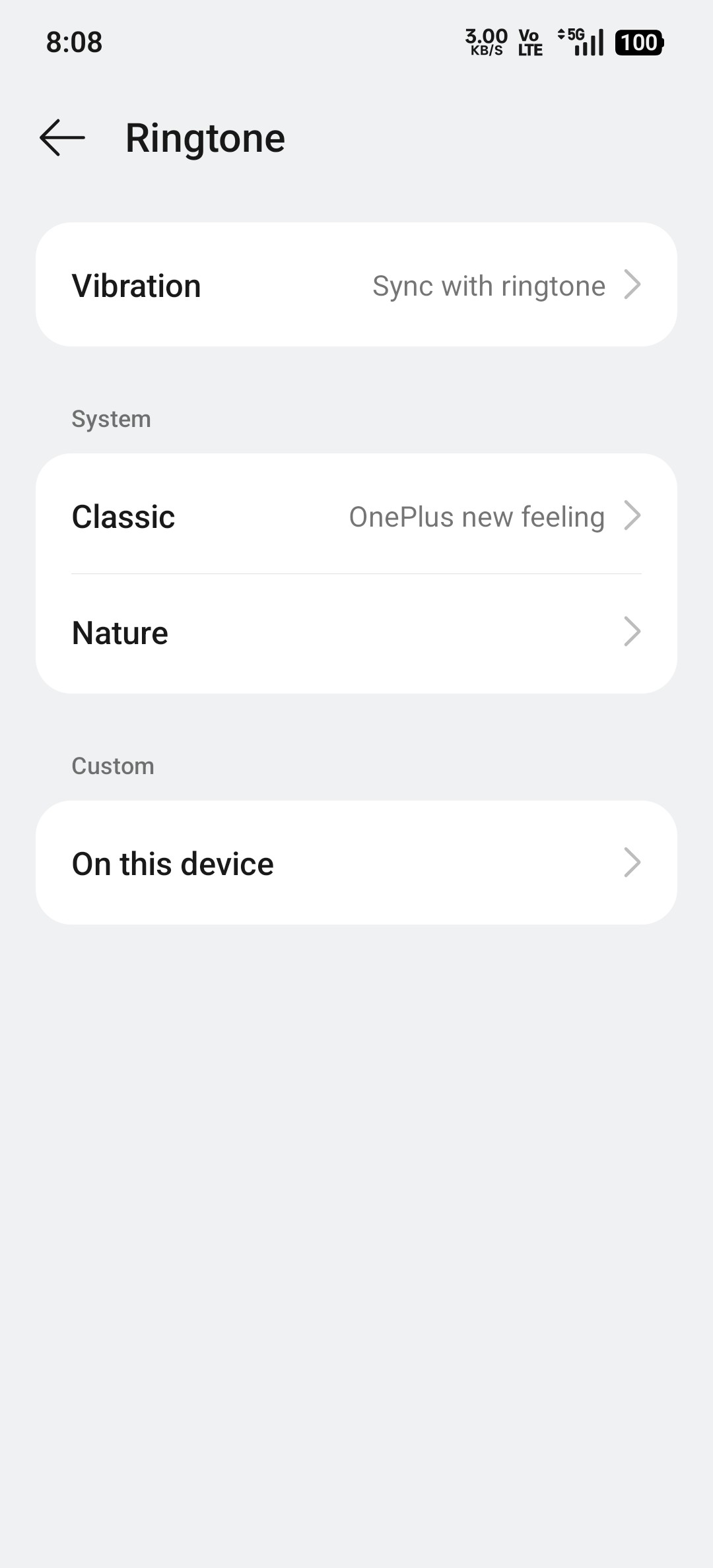 Oxygen is 16.1 update bug video ringtone feature not added but mention ...
