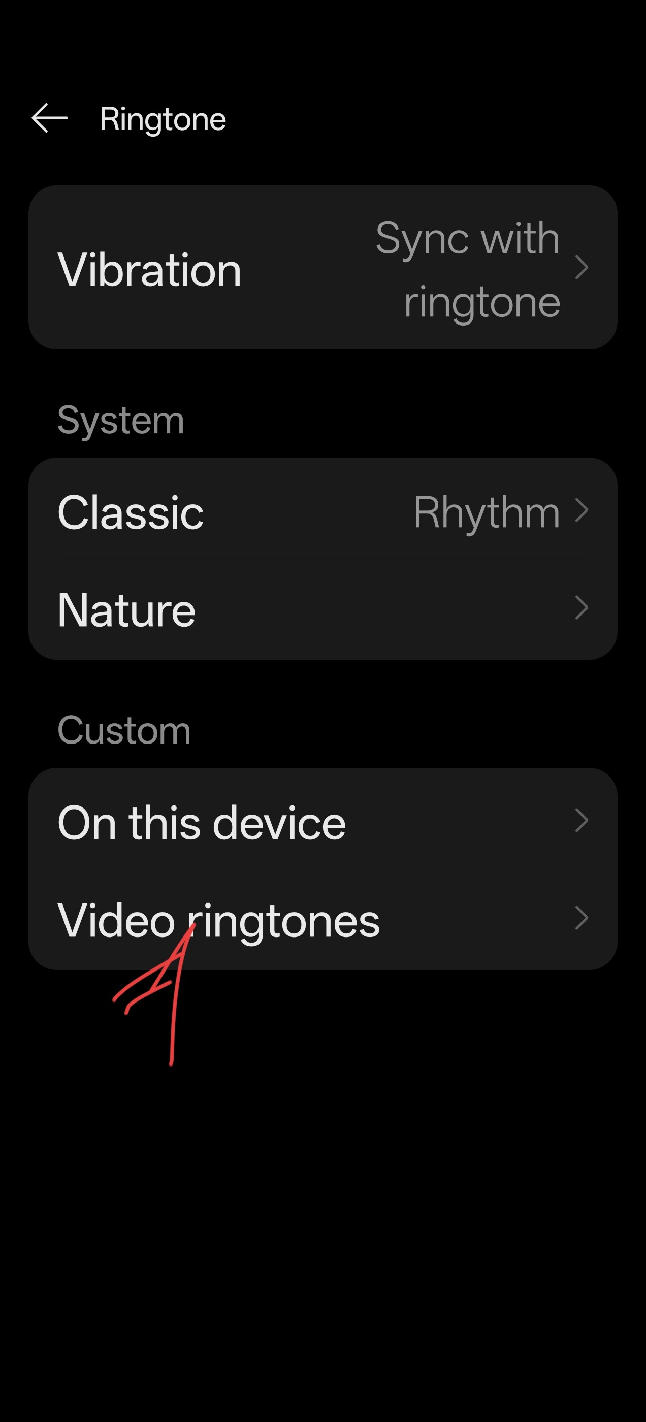 Oxygen is 16.1 update bug video ringtone feature not added but mention ...